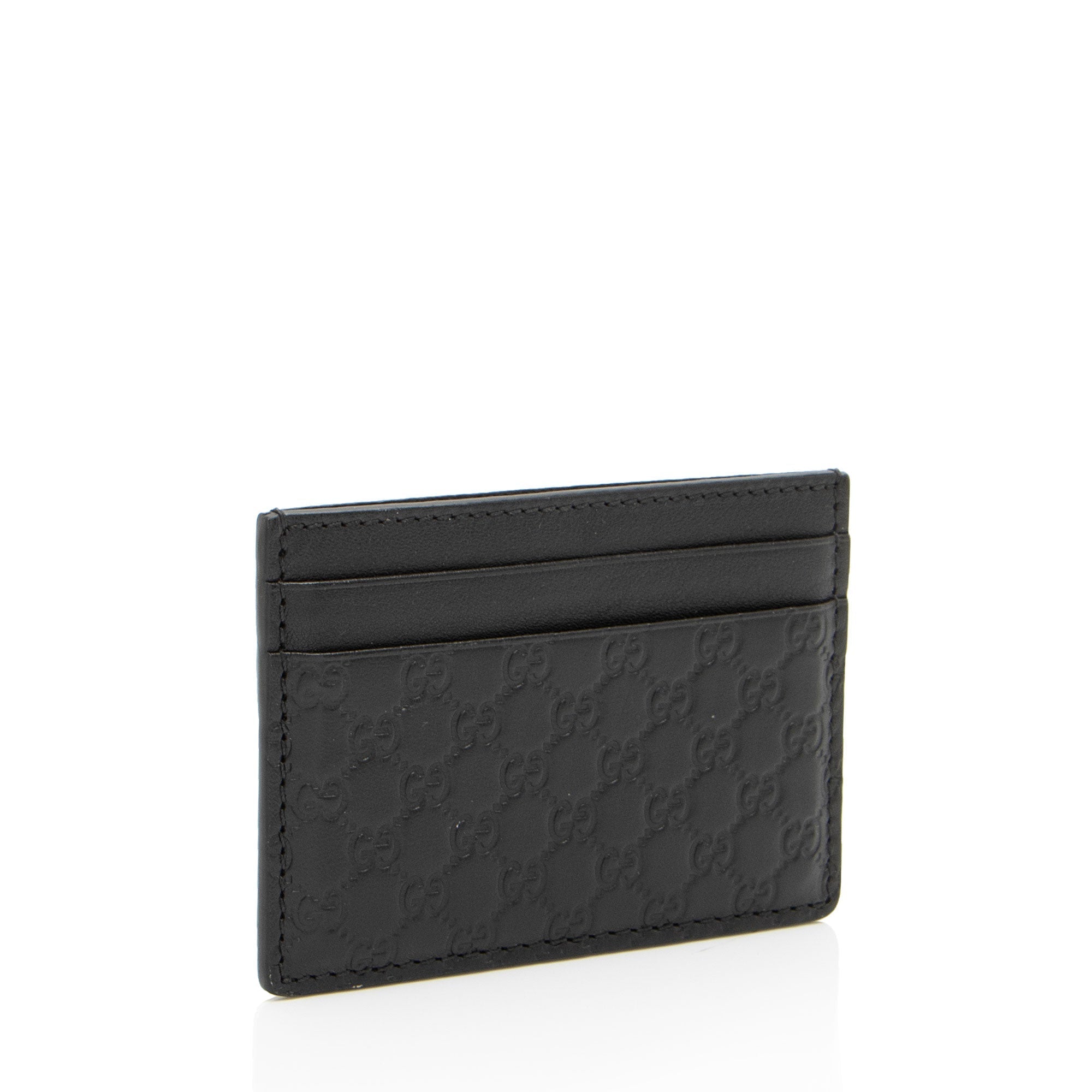 Gucci Microguccissima Leather Signature Card Case (SHF-ZzOzGb)