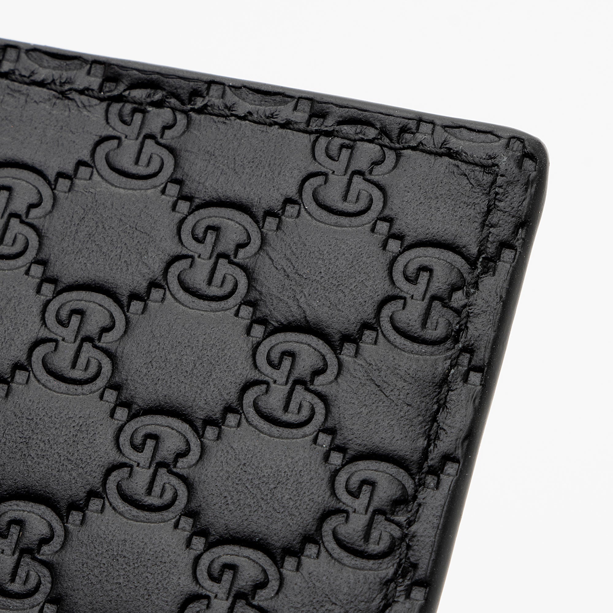 Gucci Microguccissima Leather Signature Card Case (SHF-RZgd8D)