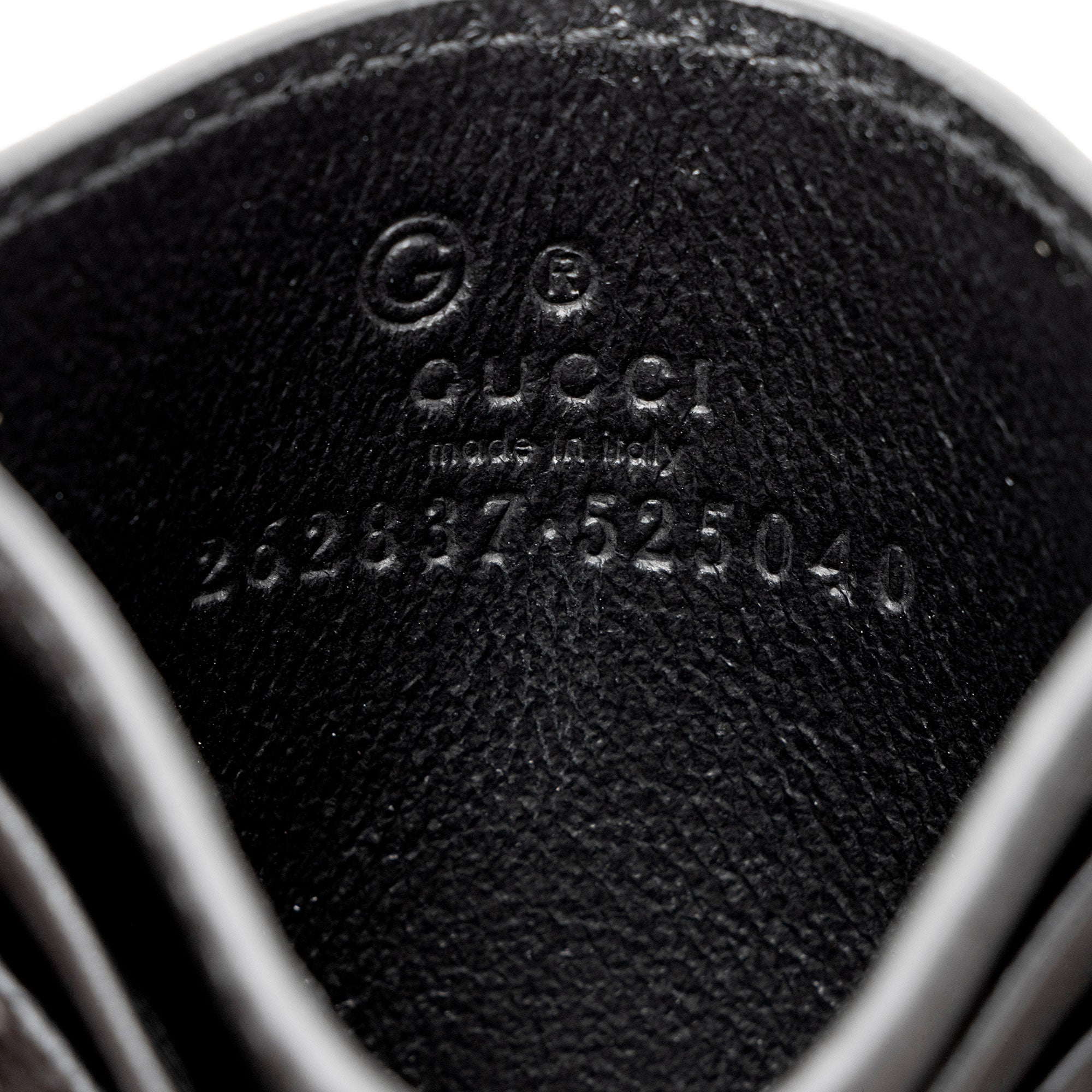 Gucci Microguccissima Leather Signature Card Case (SHF-RZgd8D)
