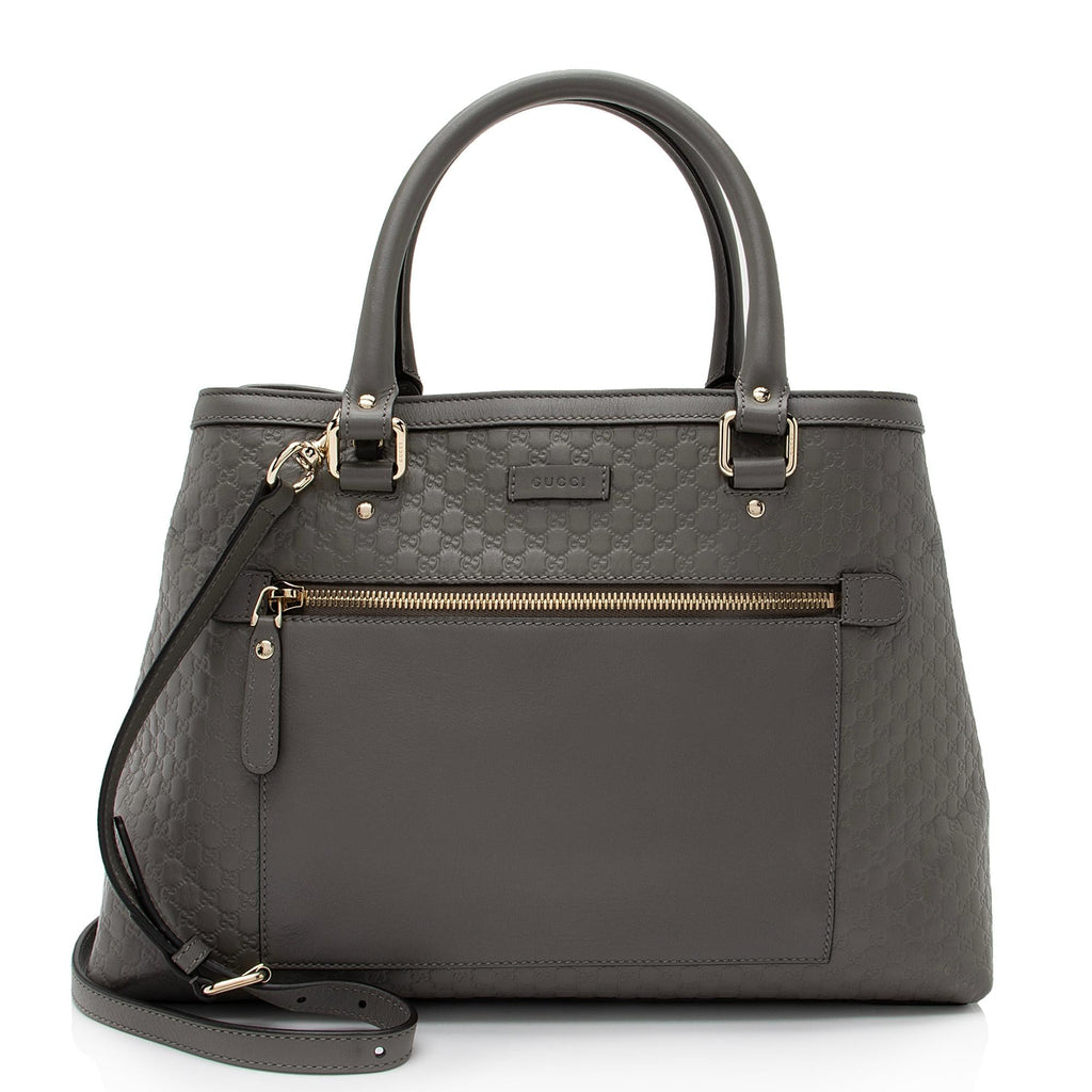 Gucci Microguccissima Leather Soft Medium Tote (SHF-23258)