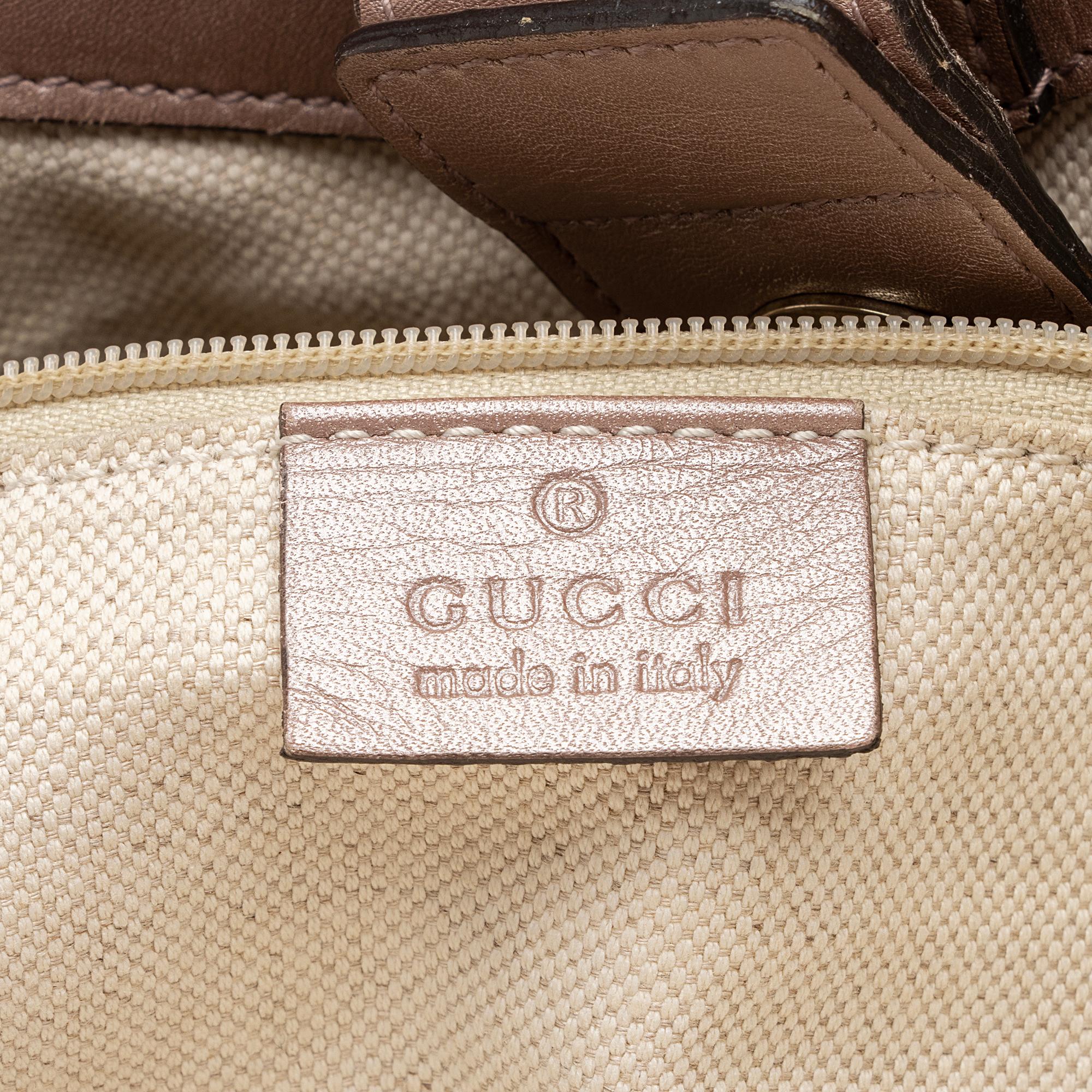 Gucci Microguccissima Leather Sukey Medium Tote (SHF-23014)