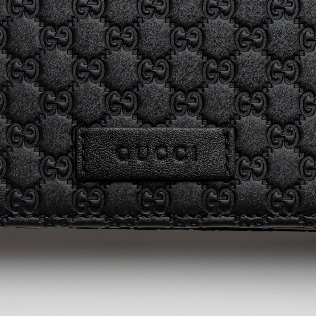 Gucci Microguccissima Leather Wallet Crossbody (SHF-RljdLh)