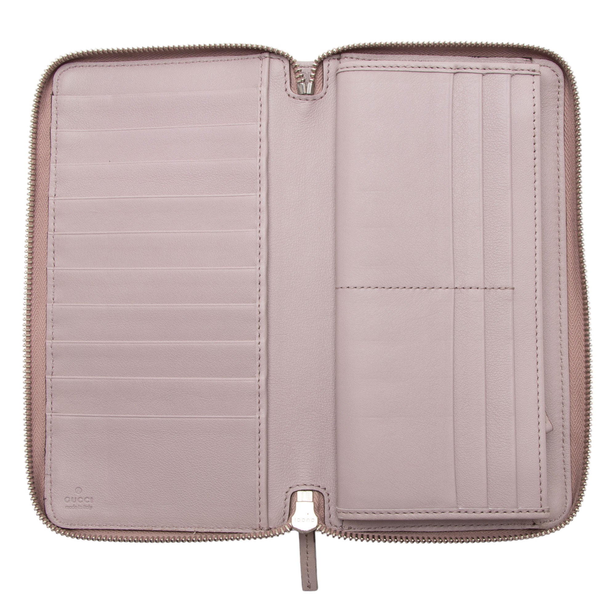 Gucci Microguccissima Leather Zip Around Large Organizer Wallet (SHF-1Hcvqk)