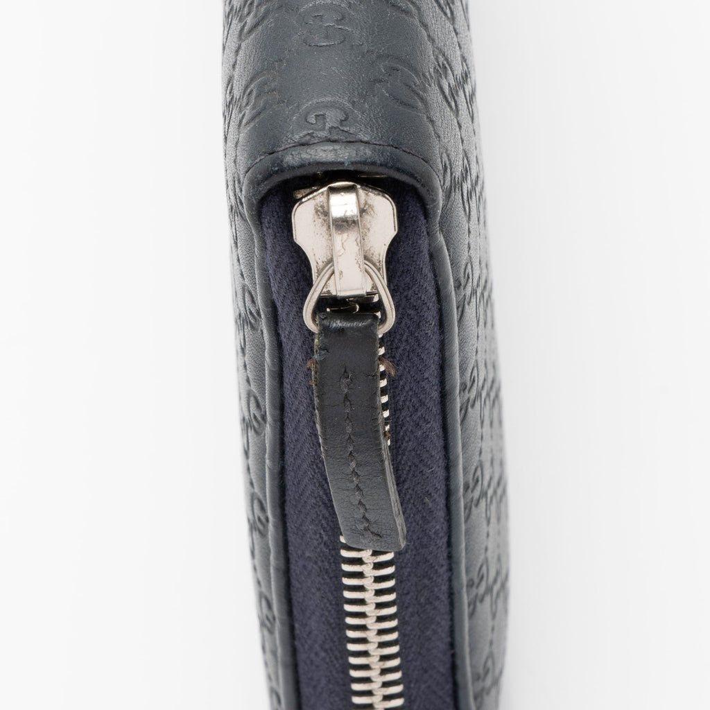 Gucci Microguccissima Leather Zip Around Large Organizer Wallet (SHF-YRyip2)