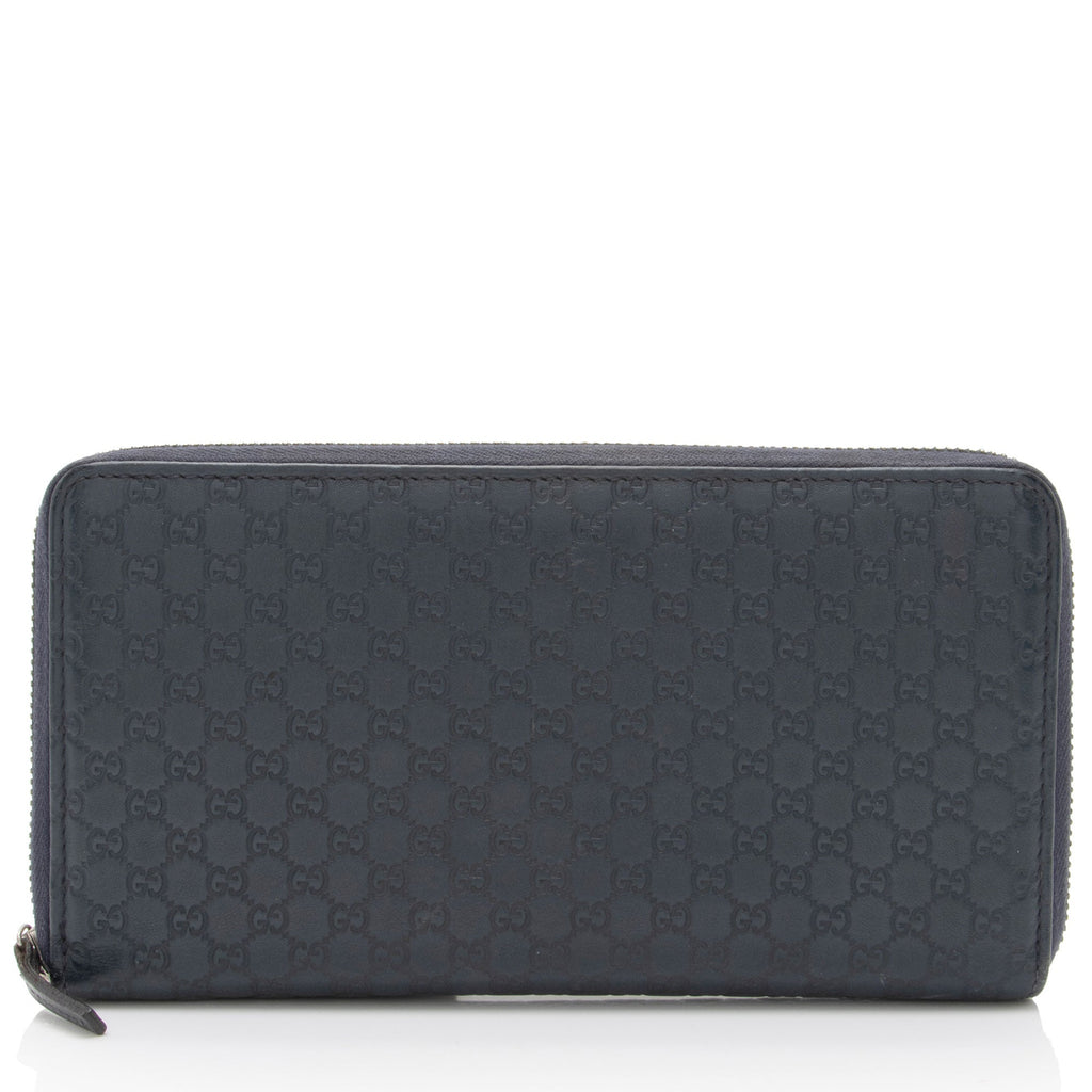 Gucci Microguccissima Leather Zip Around Large Organizer Wallet (SHF-YRyip2)
