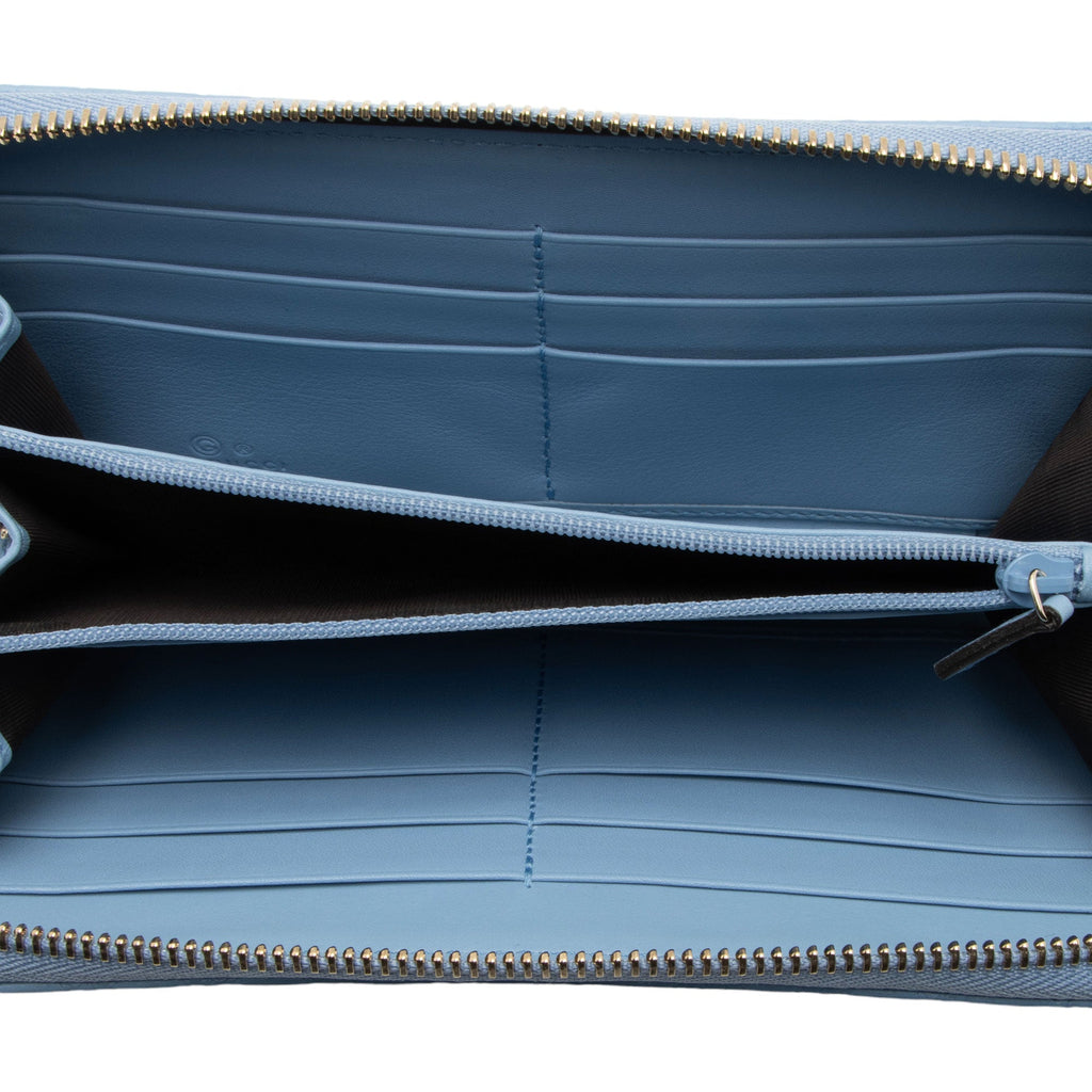 Gucci Microguccissima Leather Zip Around Wallet (SHF-pX5c6O)