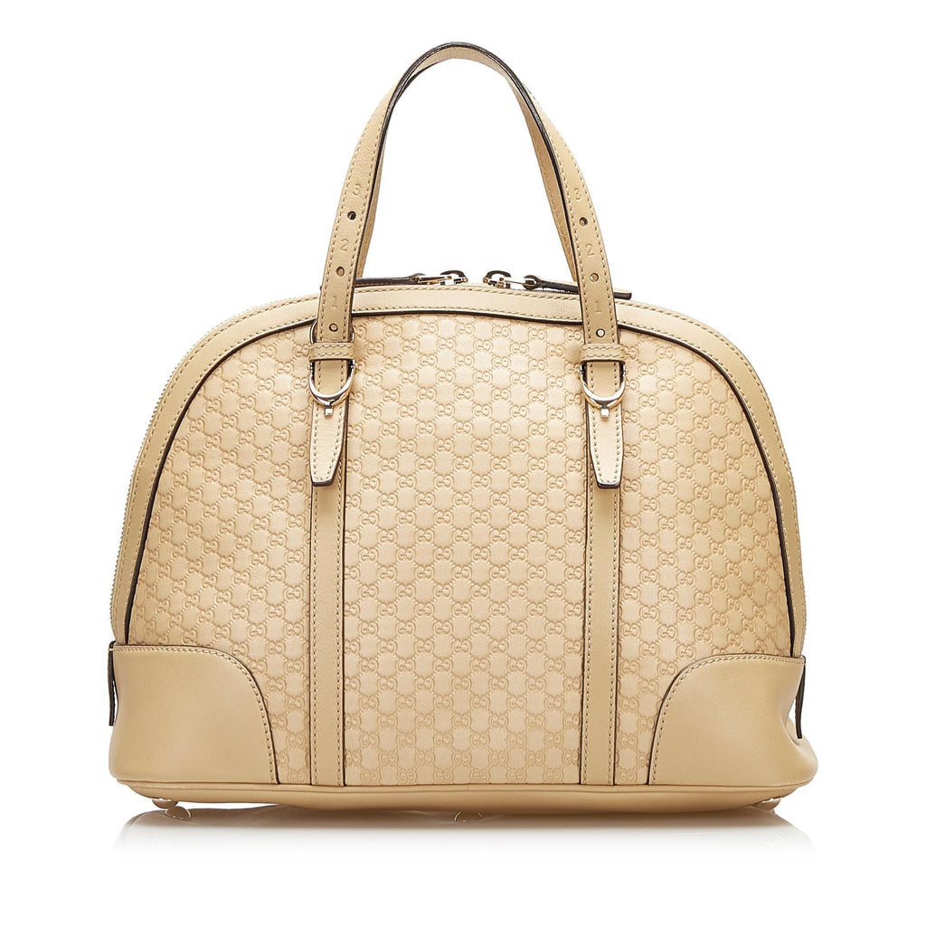 Gucci Microguccissima Nice Leather Satchel (SHG-35945)