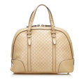 Gucci Microguccissima Nice Leather Satchel (SHG-35945)