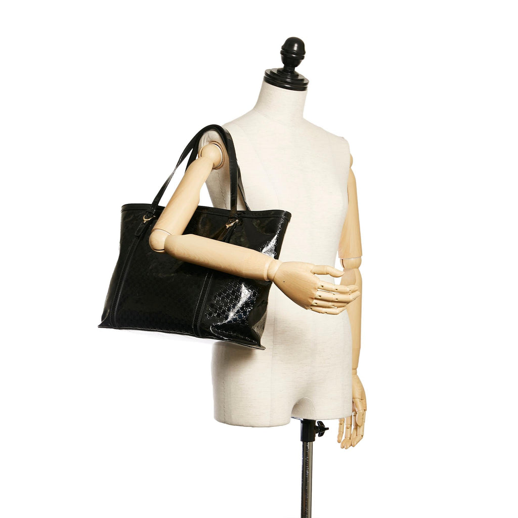 Gucci Microguccissima Nice 1:1 Rep Leather Tote Bag (SHG-29390)