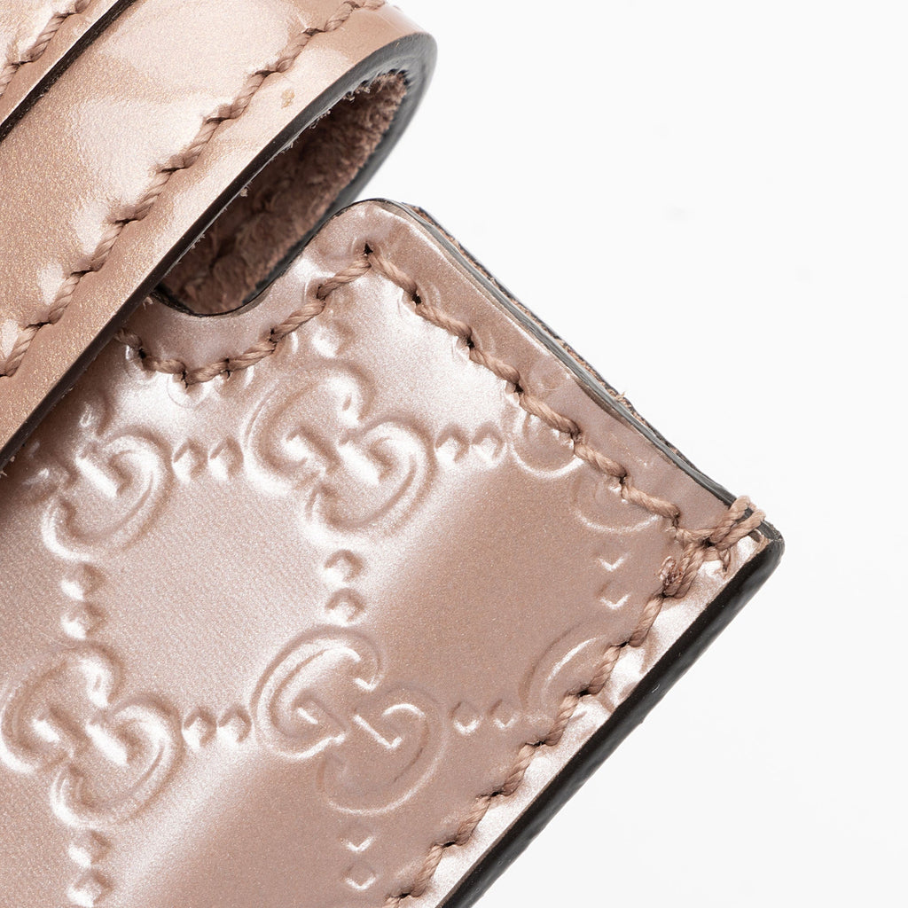 Gucci Microguccissima Patent Leather iPhone Case (SHF-0K23DY)