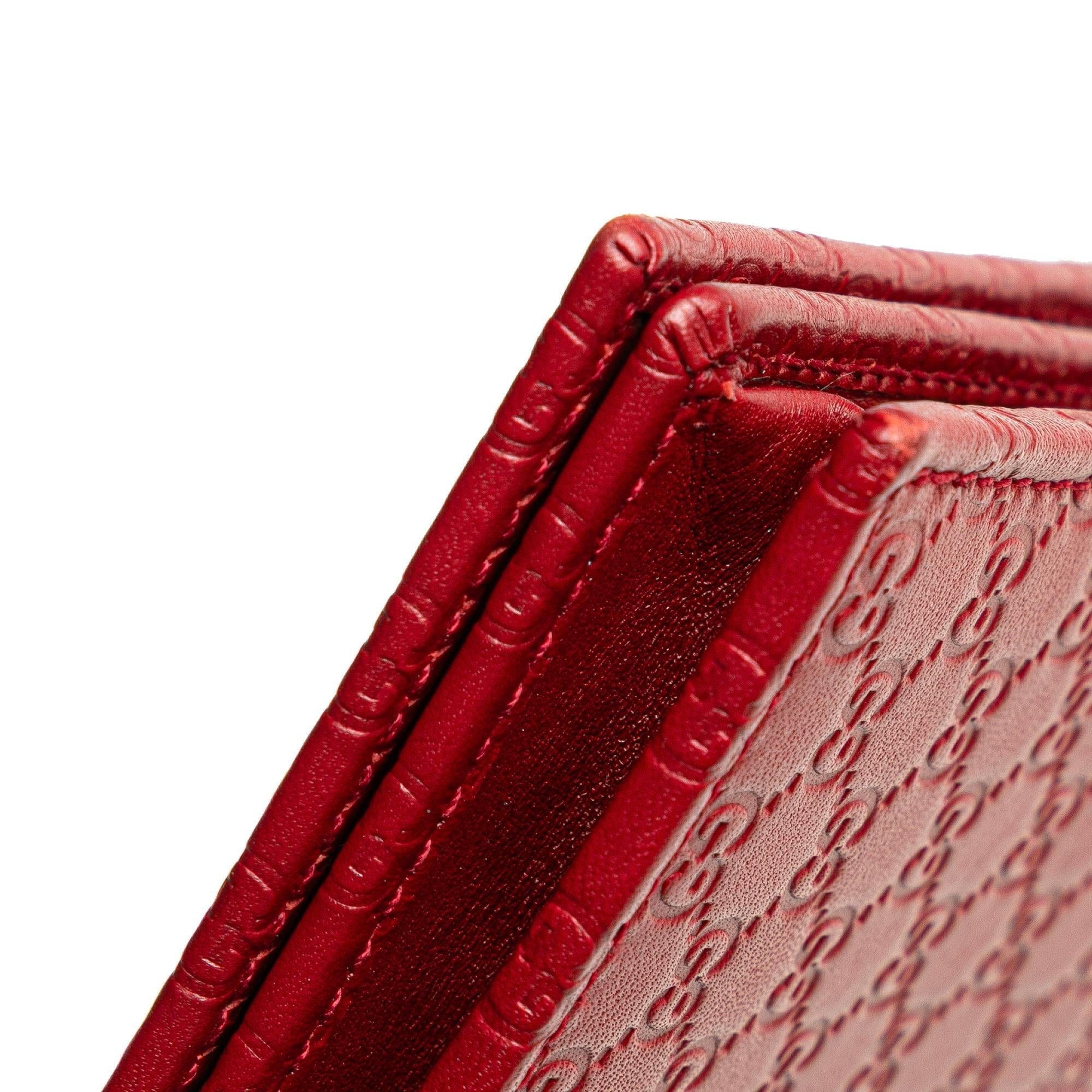 Gucci Microguccissima Wallet on Strap