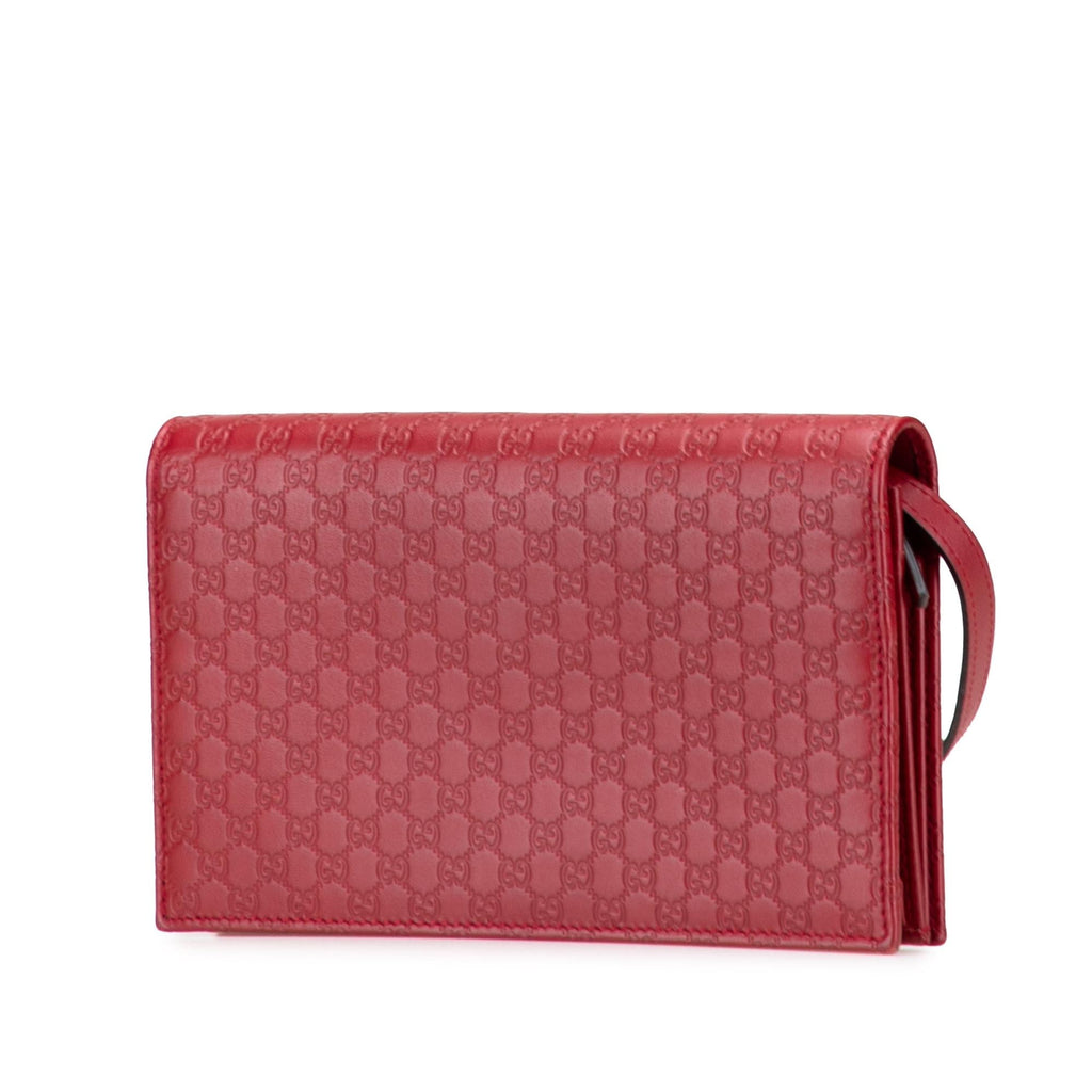 Gucci Microguccissima Wallet on Strap