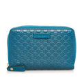 Gucci Microguccissima Zip Around Wallet (SHG-xf8E61)