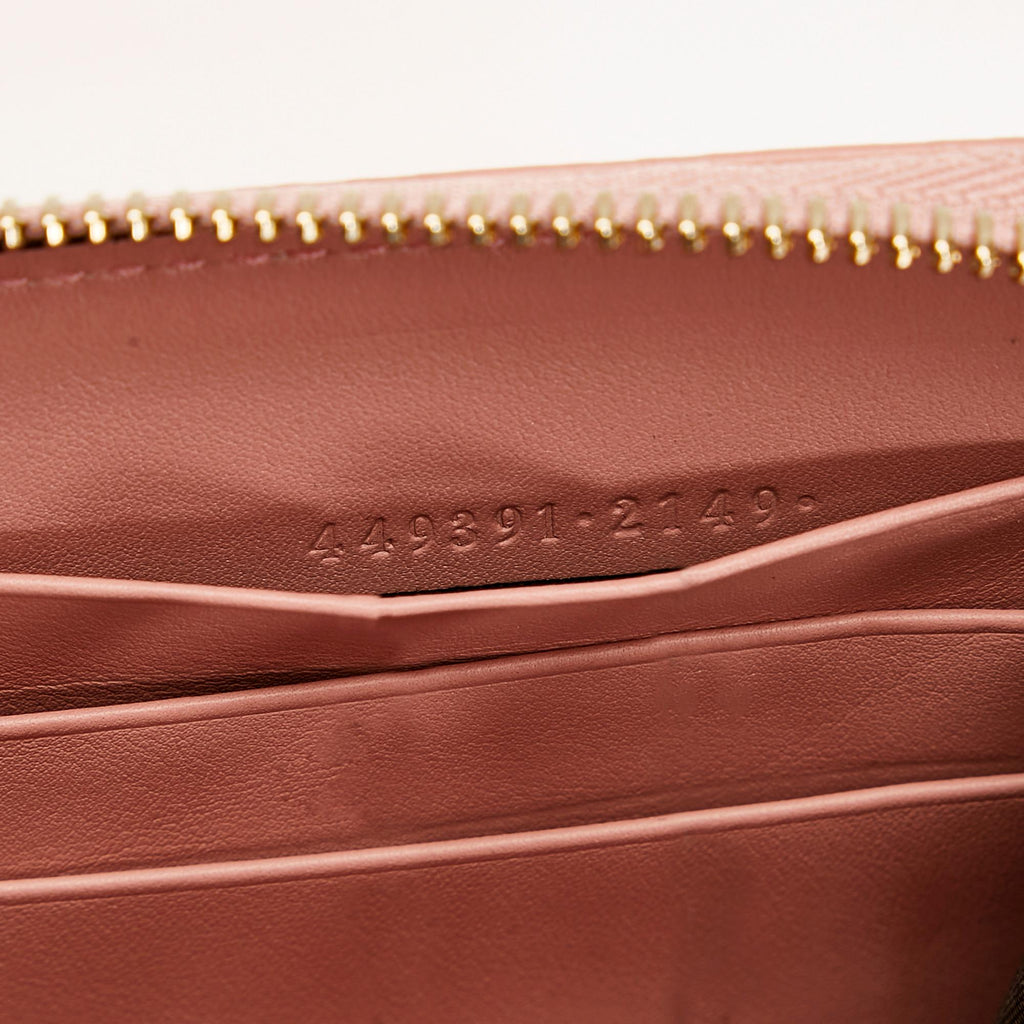 Gucci Microguccissima Zip Around (SHG-36841)