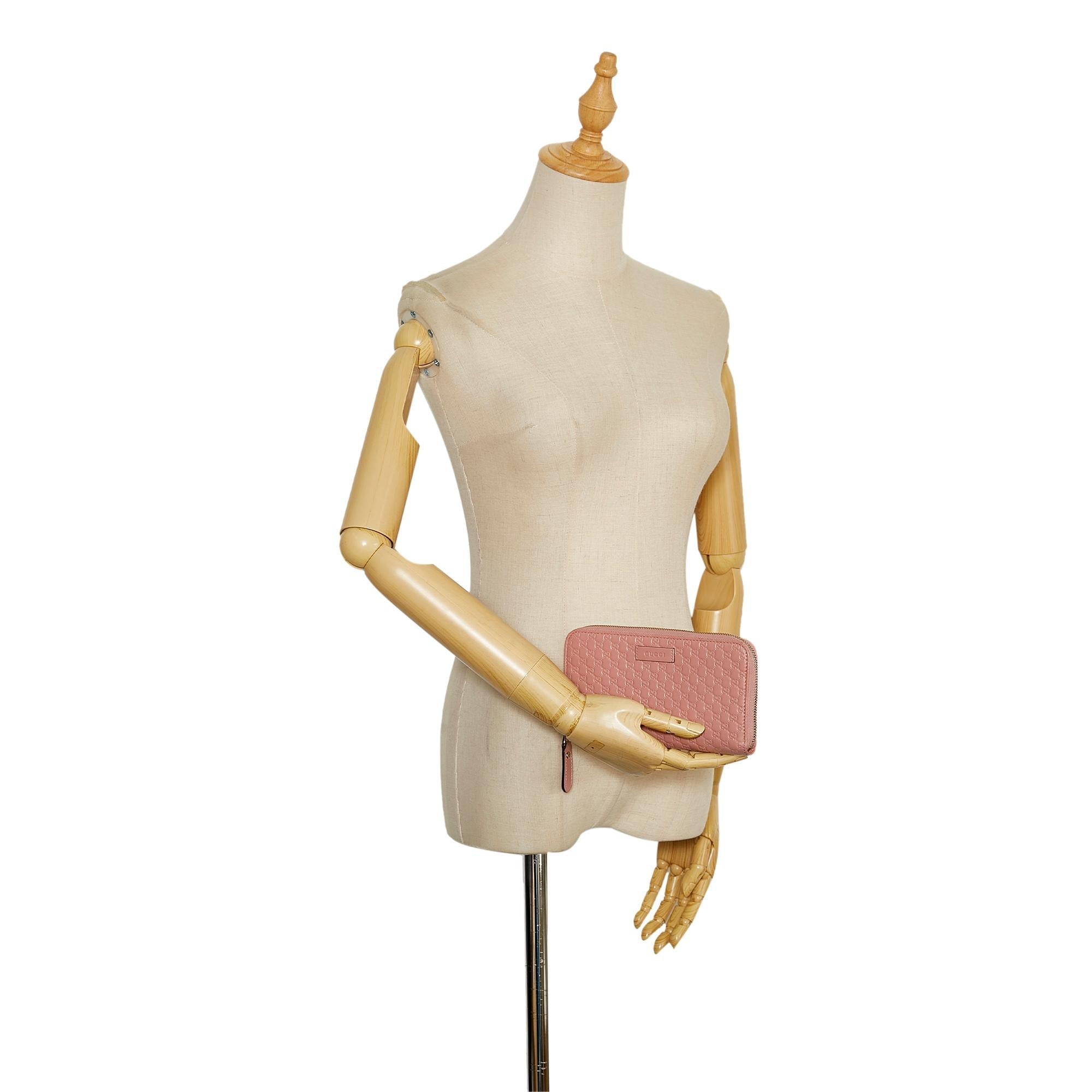 Gucci Microguccissima Zip Around (SHG-36841)