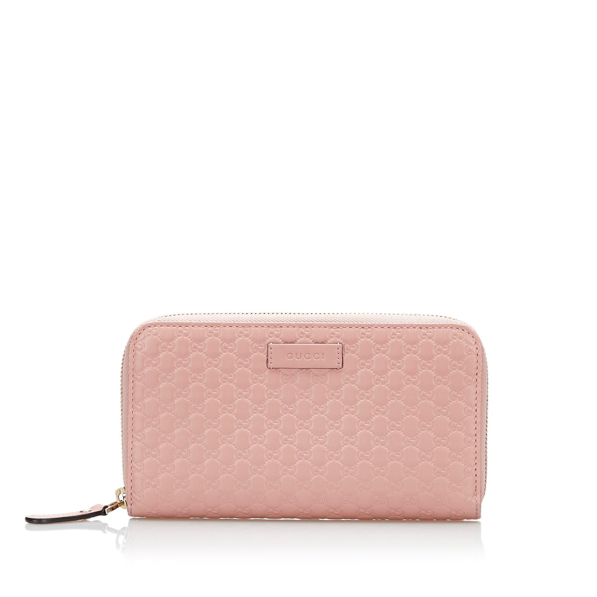 Gucci Microguccissima Zip Around (SHG-36841)