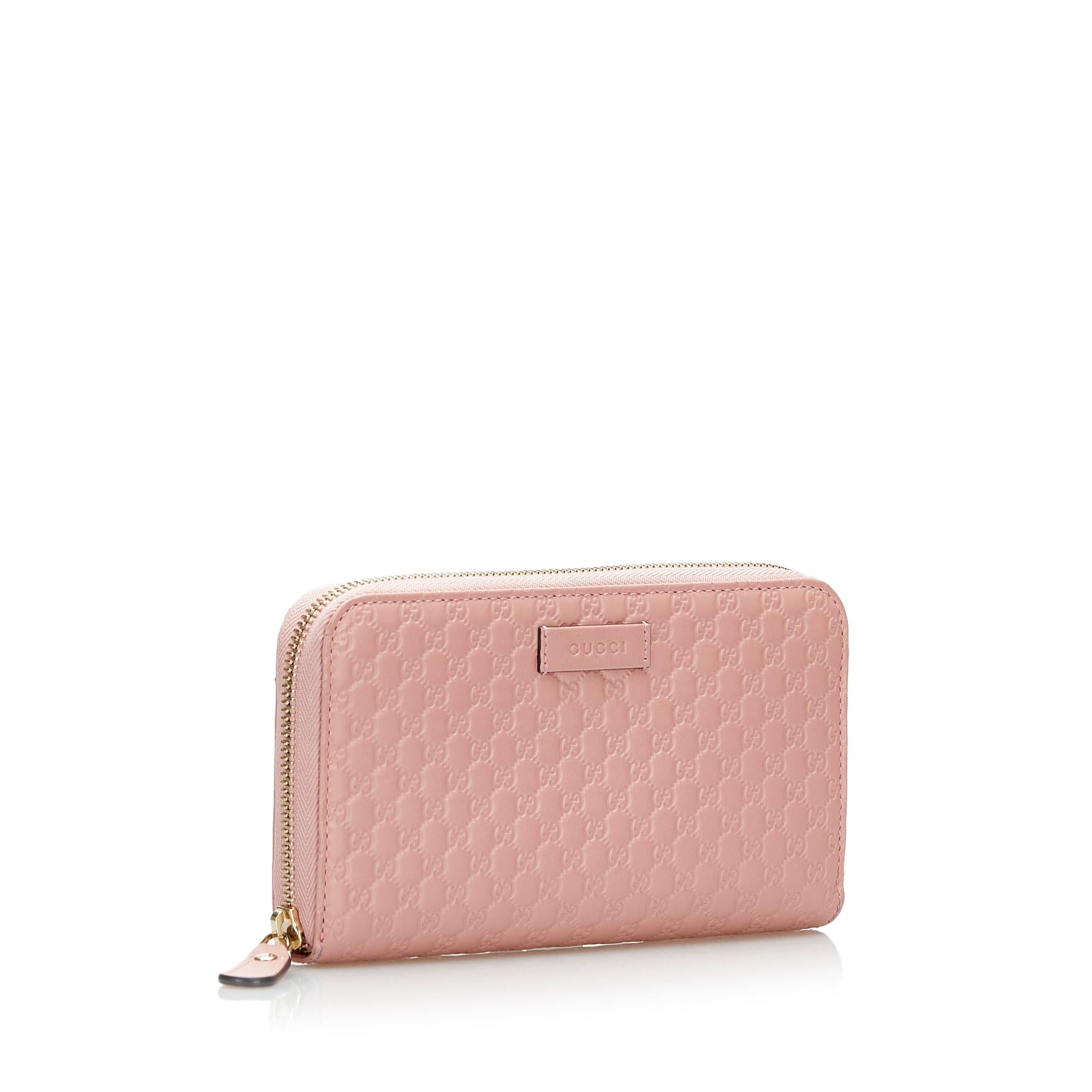 Gucci Microguccissima Zip Around (SHG-36841)