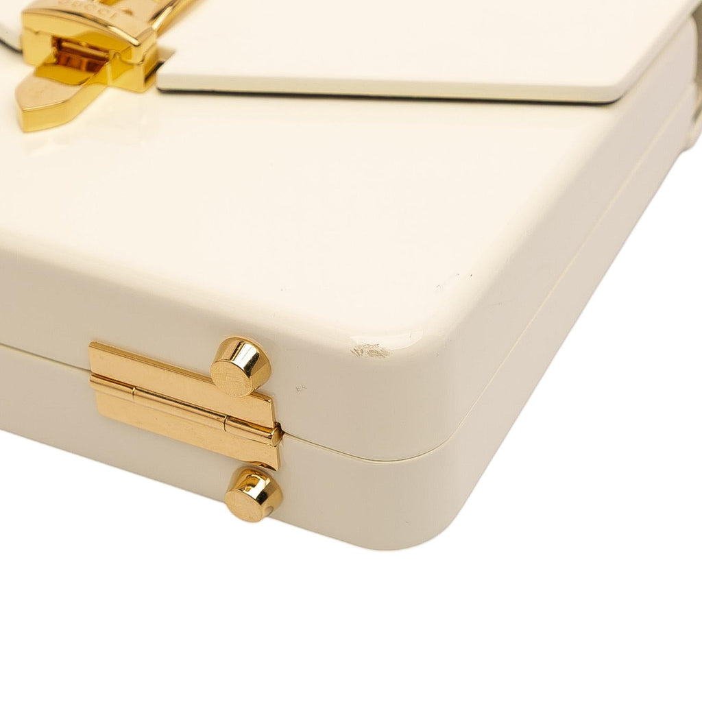 Gucci Mini Acrylic Sylvie 1969 Top Handle Bag