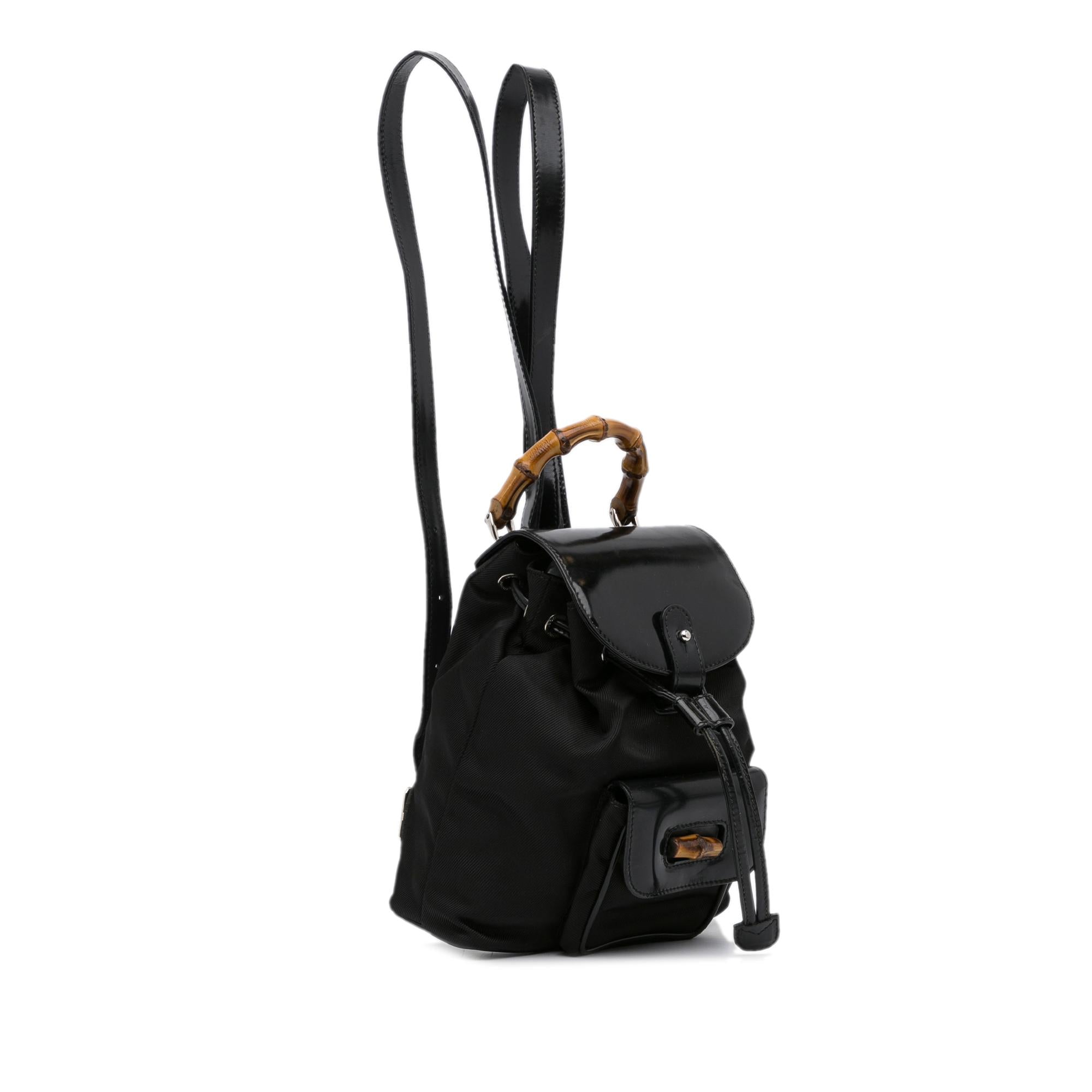 Gucci Mini Bamboo Backpack (SHG-cMpThL)