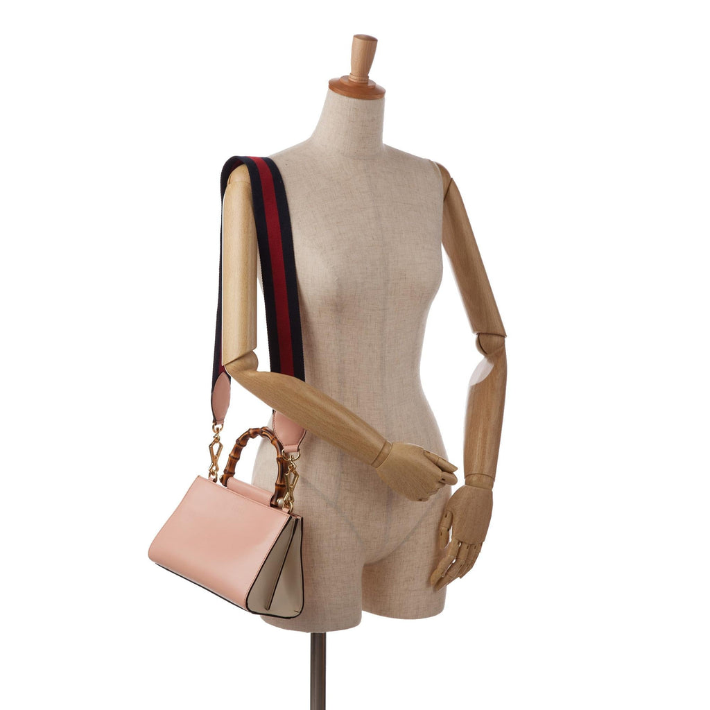 Gucci Mini Bamboo Nymphaea (SHG-JvDPQu)