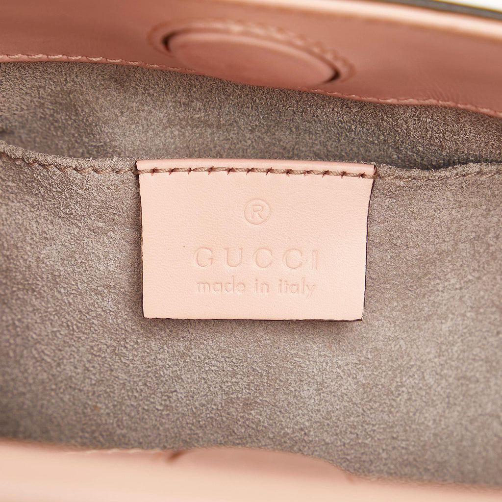 Gucci Mini Bamboo Nymphaea (SHG-I1MYUf)