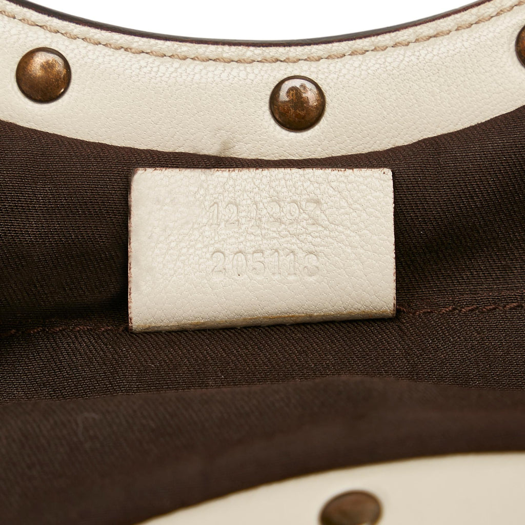 Gucci Mini Bamboo Studded Hobo (SHG-mfZiC7)