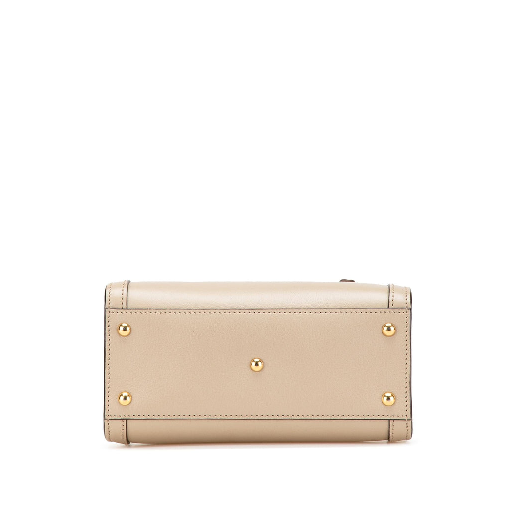 Gucci Mini Calfskin Bamboo Diana Satchel