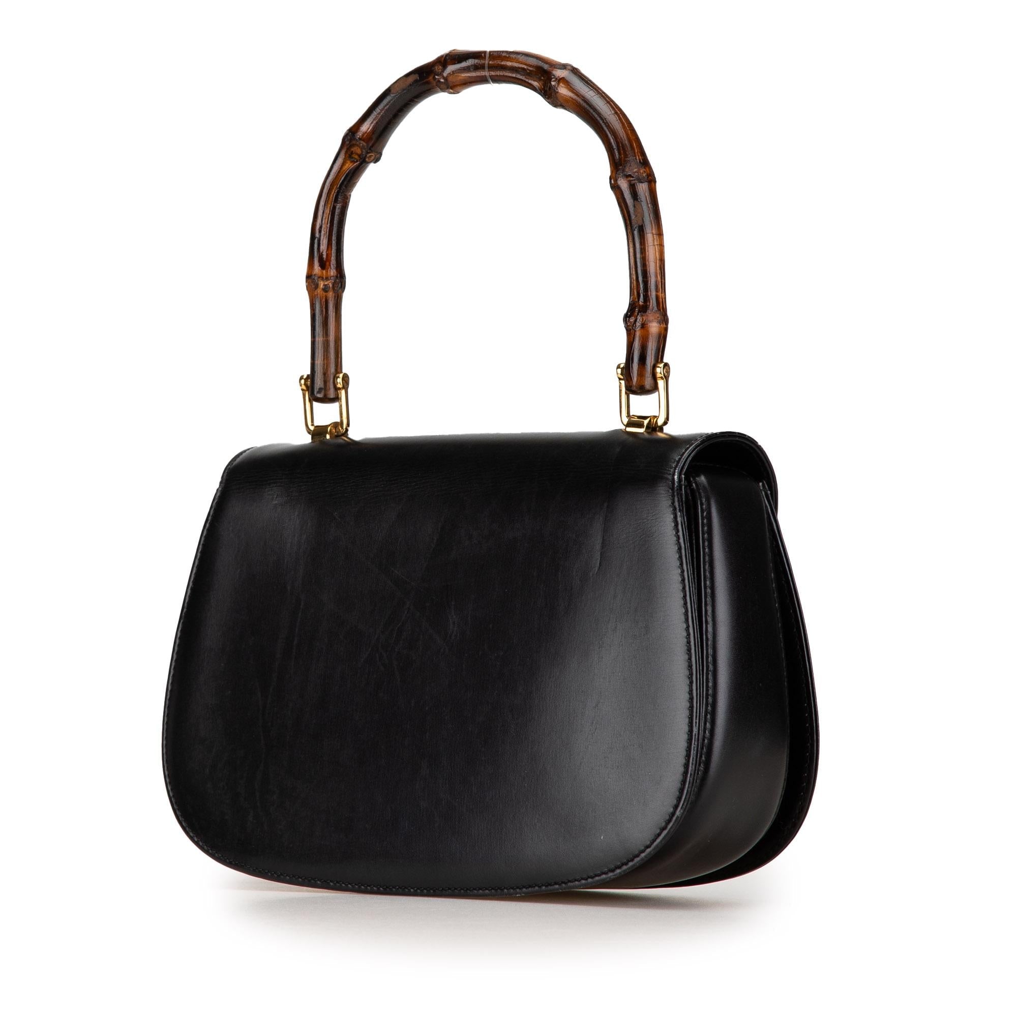 Gucci Mini Calfskin Bamboo Night (SHG-VobDRl)