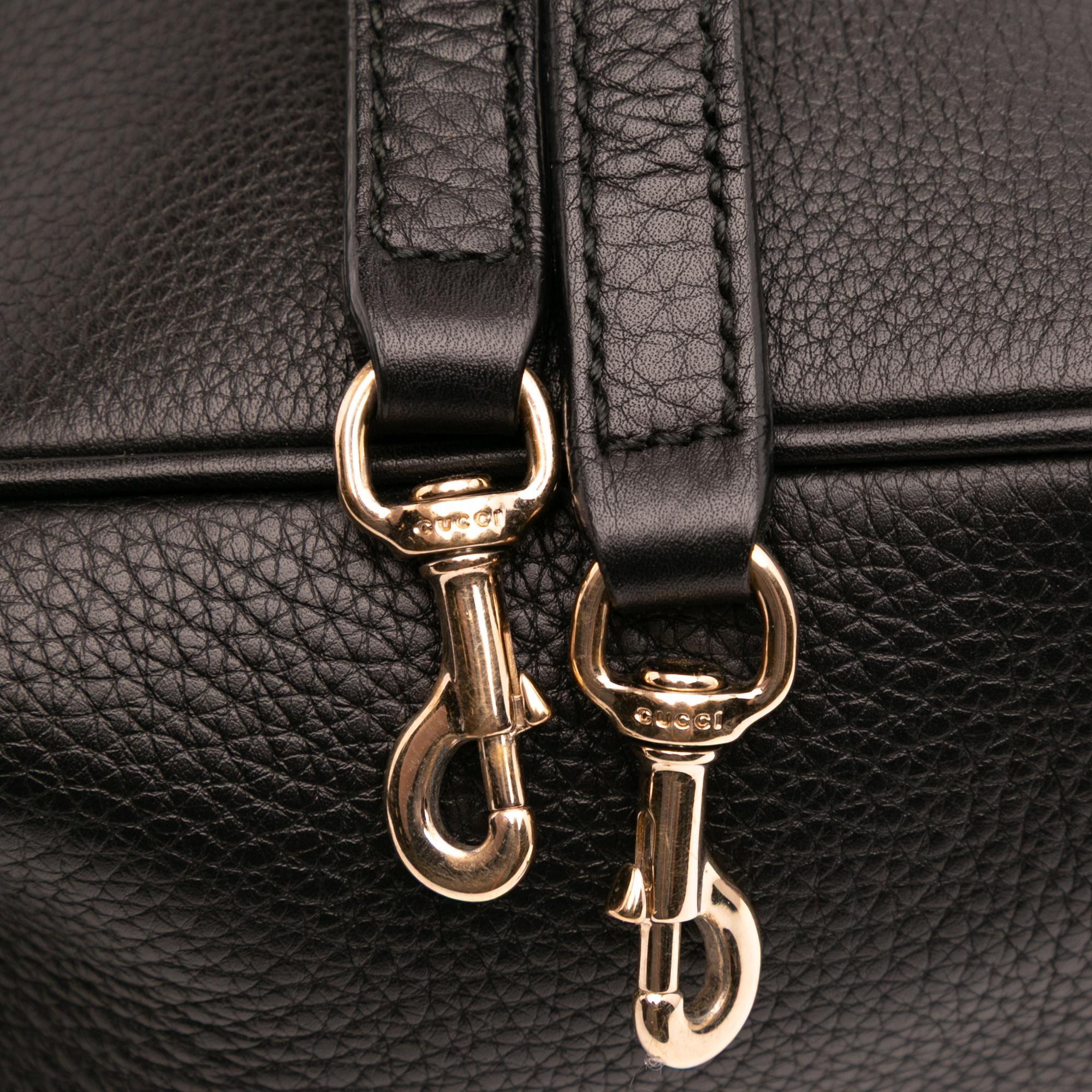 Gucci Mini Calfskin Bamboo Shopper Satchel