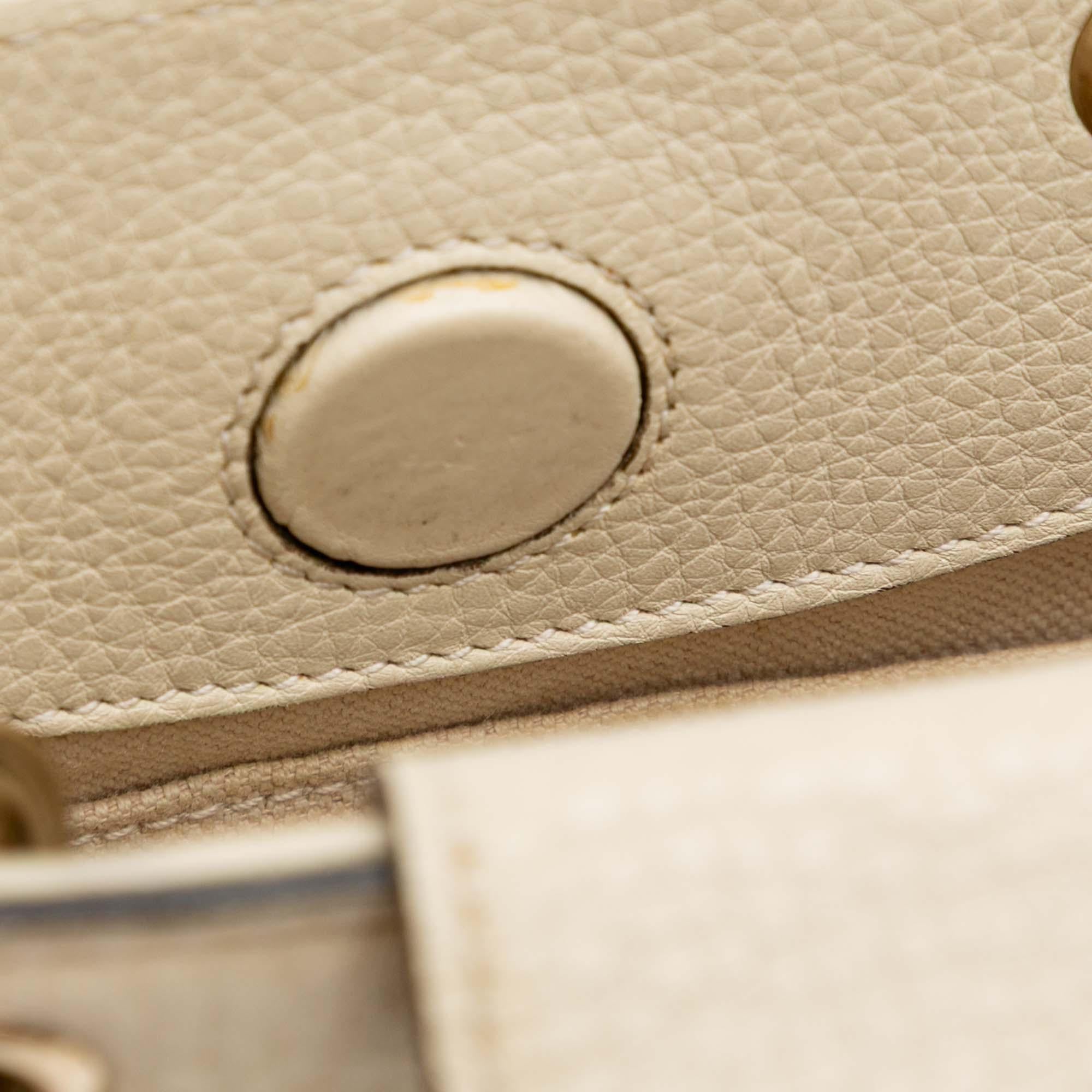 Gucci Mini Calfskin Bamboo Shopper Satchel