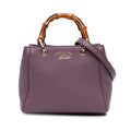 Gucci Mini Calfskin Bamboo Shopper Satchel