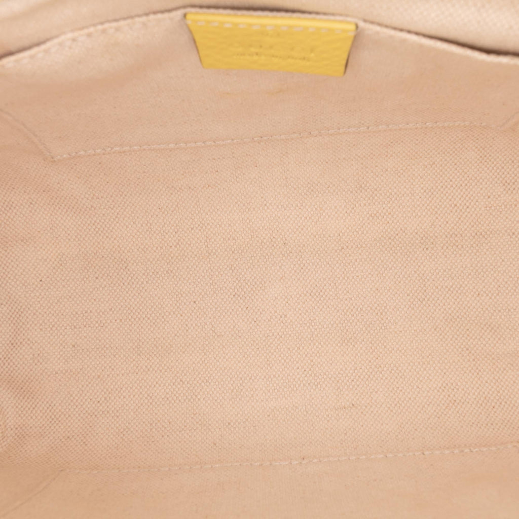 Gucci Mini Calfskin Bamboo Shopper Satchel