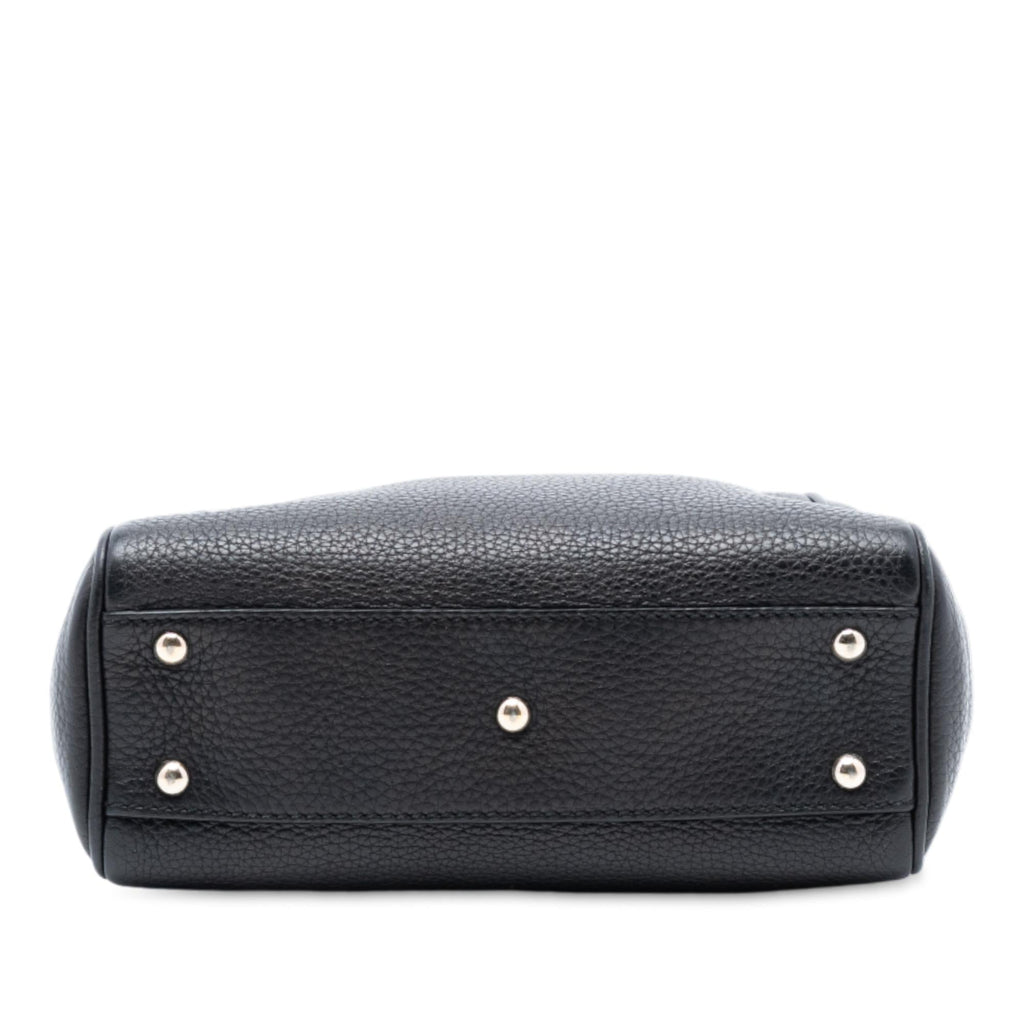Gucci Mini Calfskin Bamboo Shopper Satchel
