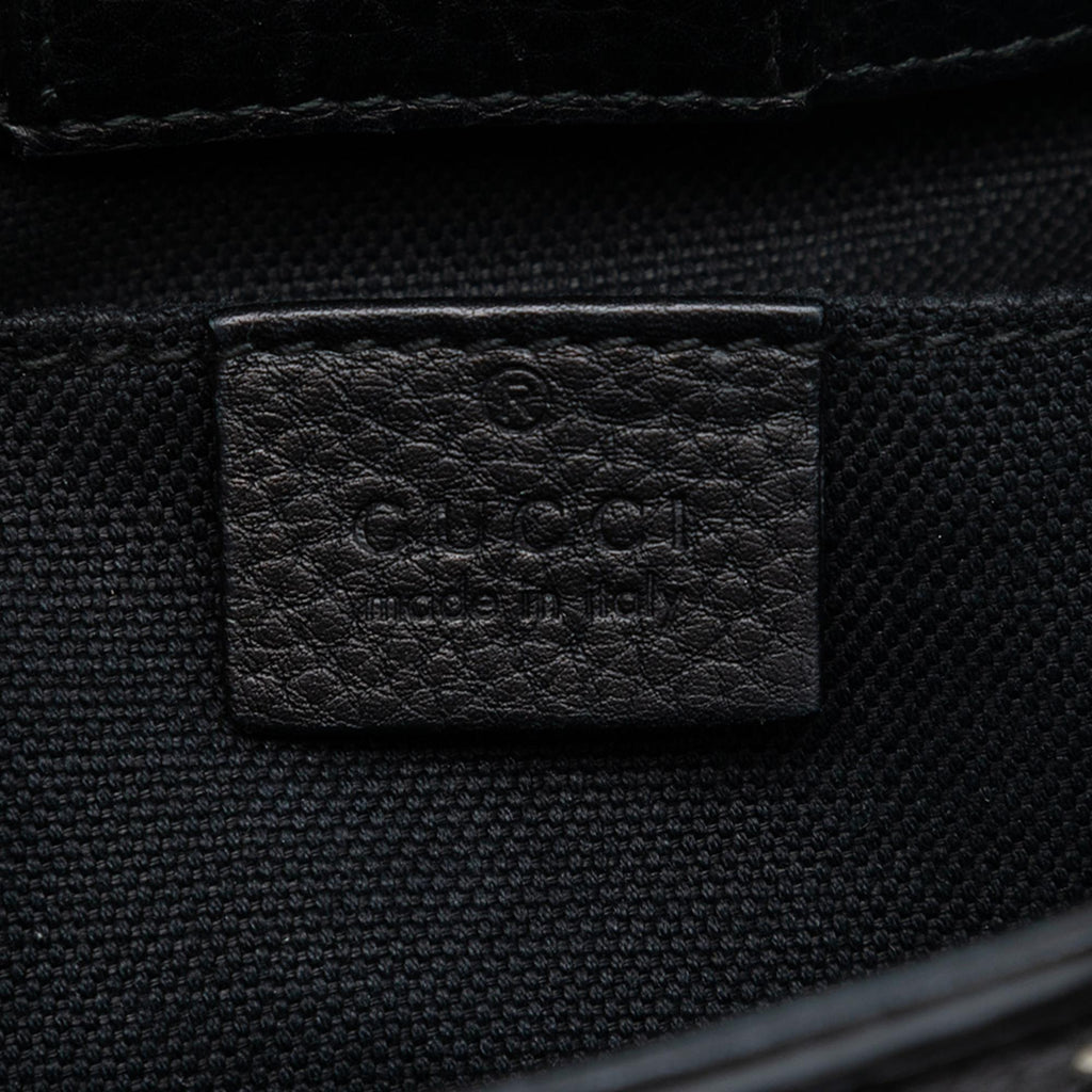 Gucci Mini Calfskin Bamboo Shopper Satchel