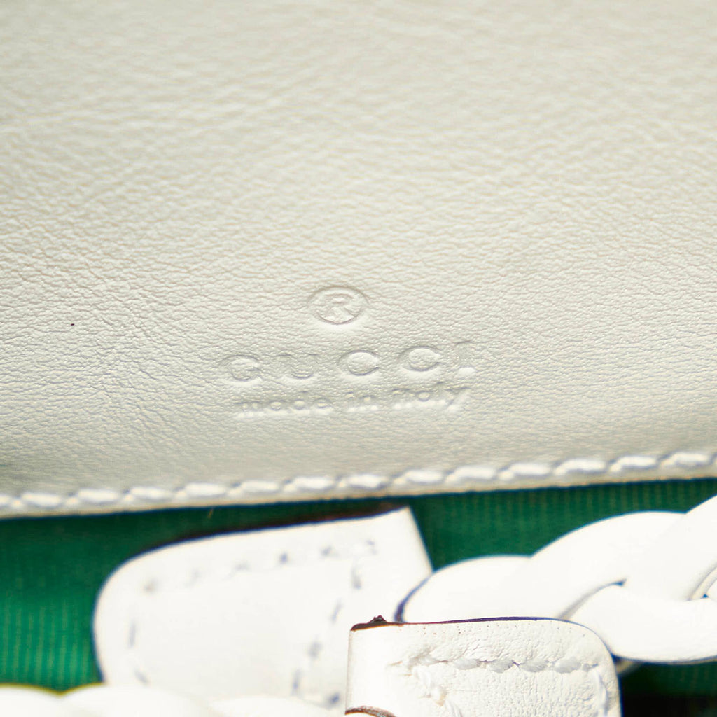 Gucci Mini Flora Trapuntata Canvas Crossbody Bag (SHG-30236)