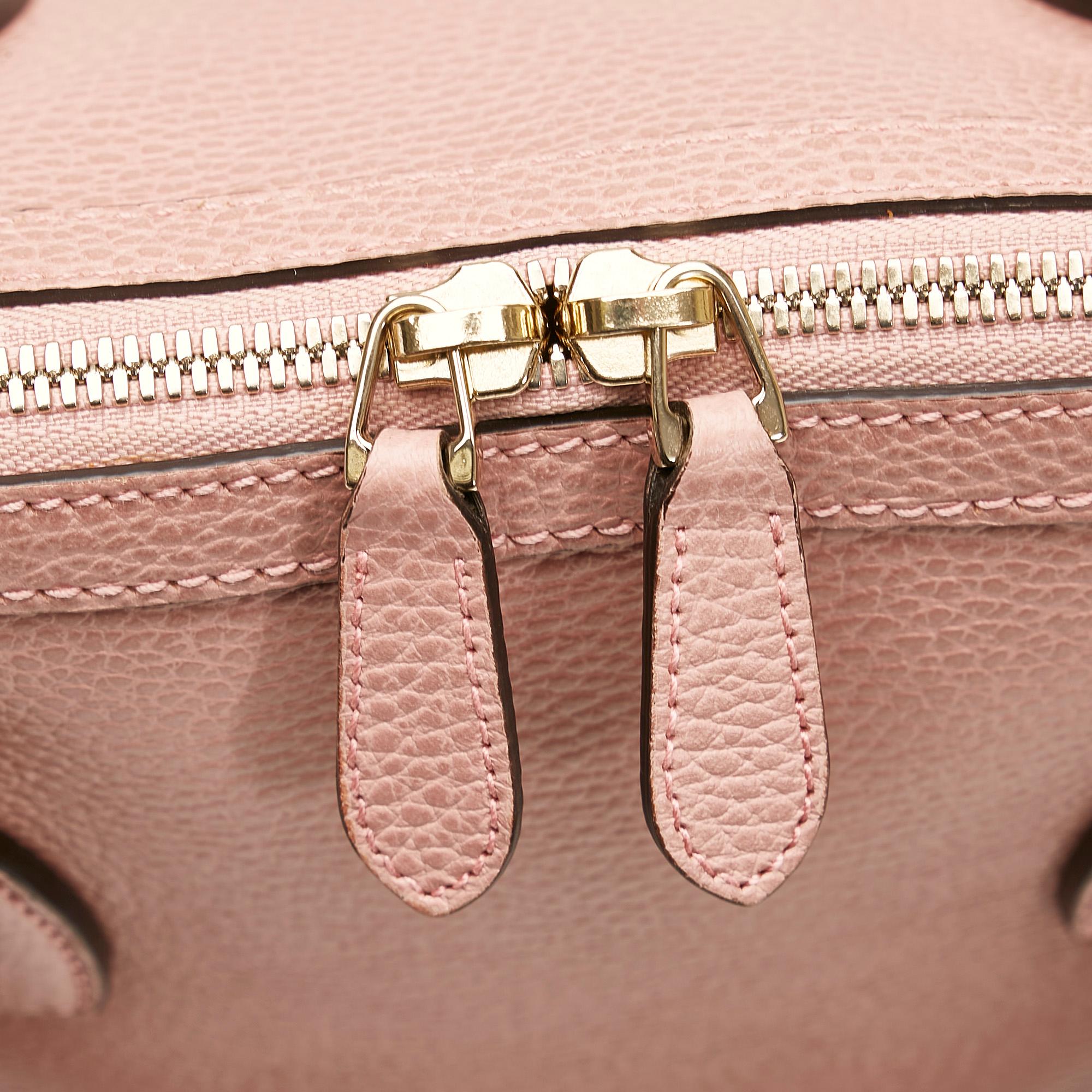 Gucci Mini GG Charm Dome Satchel (SHG-bq20lV)