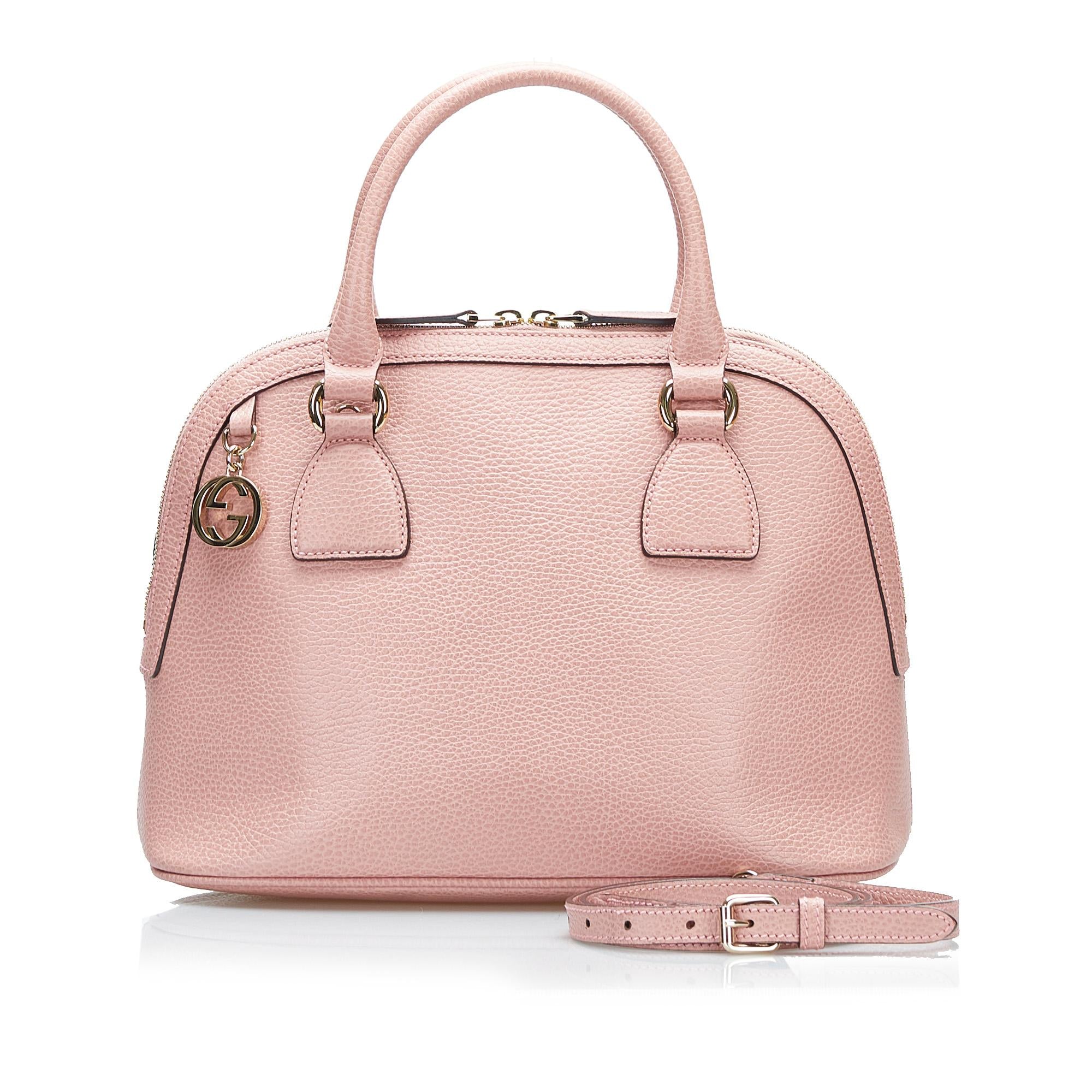 Gucci Mini GG Charm Dome Satchel (SHG-bq20lV)