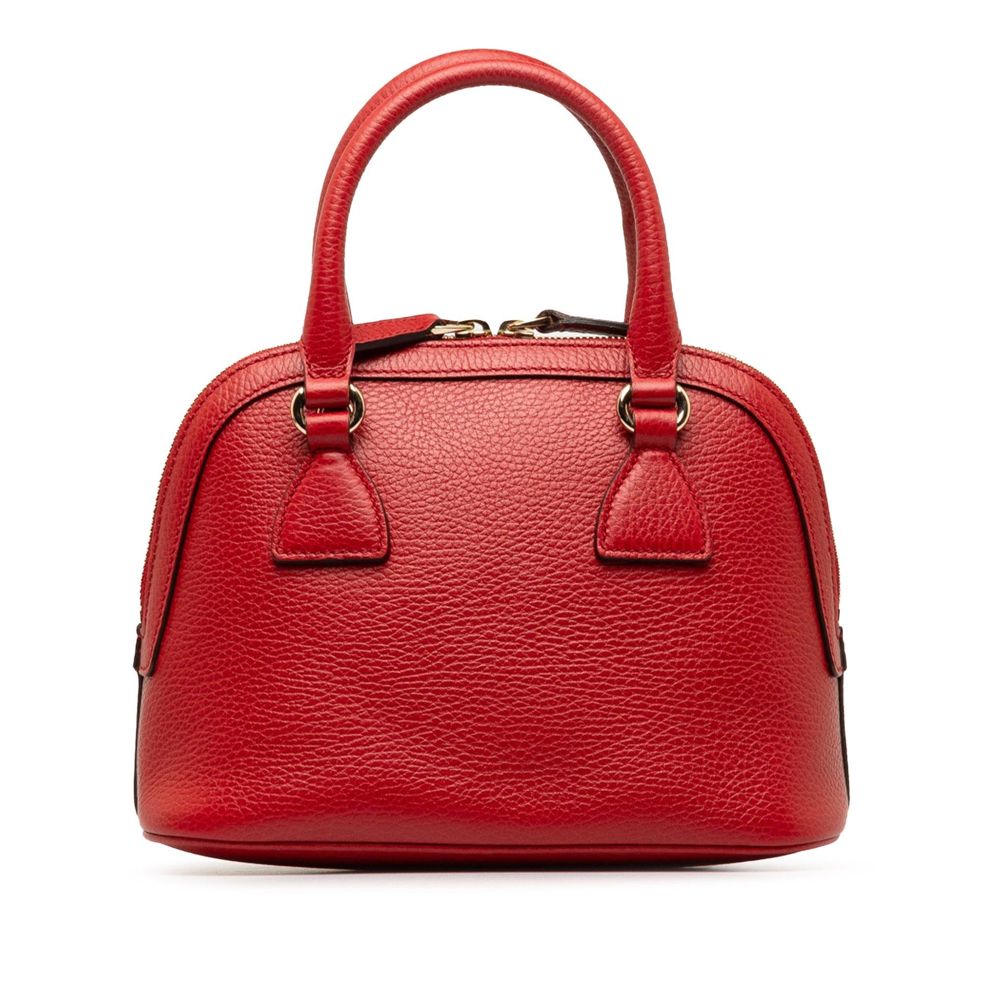 Gucci Mini GG Charm Dome Satchel (SHG-5aHUiP)