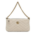 Gucci Mini GG Marmont Chain Baguette (SHG-Rla7Nz)