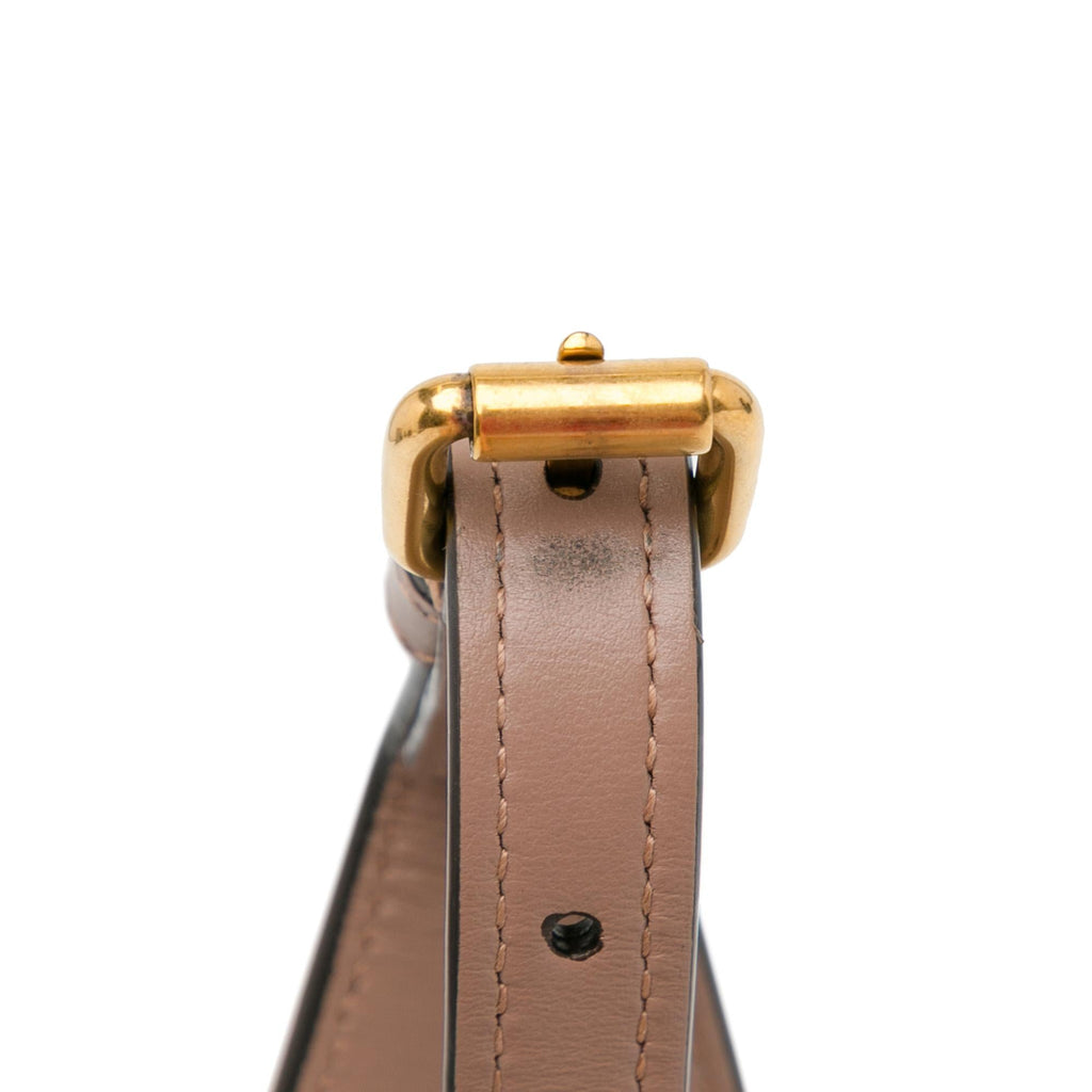 Gucci Mini GG Marmont Half Moon Bag (SHG-IhG8D5)