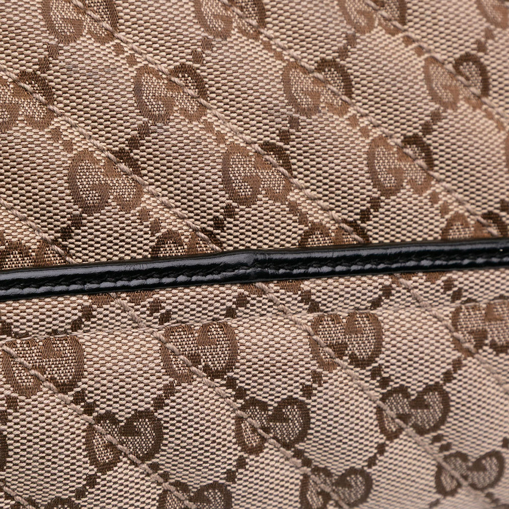 Gucci Mini GG Marmont Matelasse Canvas Flap Crossbody