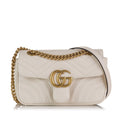 Gucci Mini GG Marmont Matelasse Crossbody Bag (SHG-PqL4OQ)