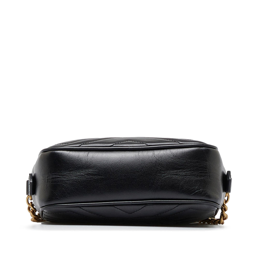 Gucci Mini GG Marmont Matelasse Crossbody Bag (SHG-uuNtOh)