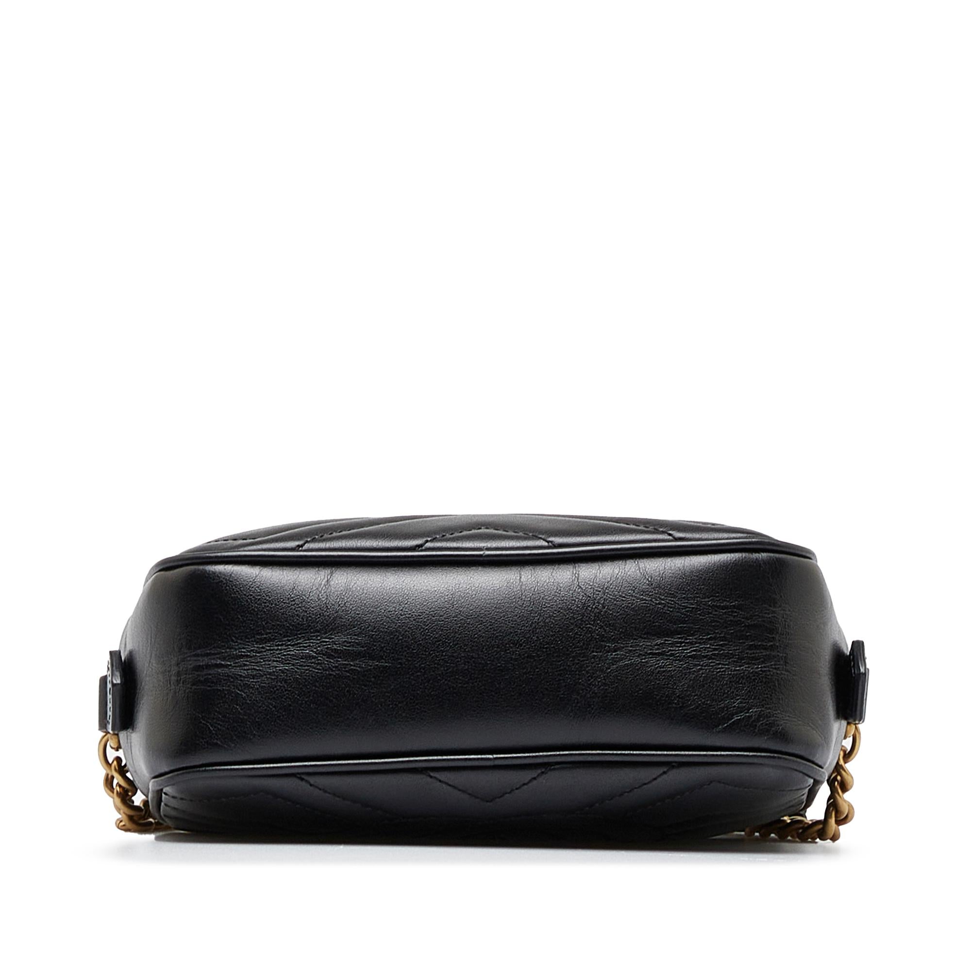 Gucci Mini GG Marmont Matelasse Crossbody Bag (SHG-uuNtOh)