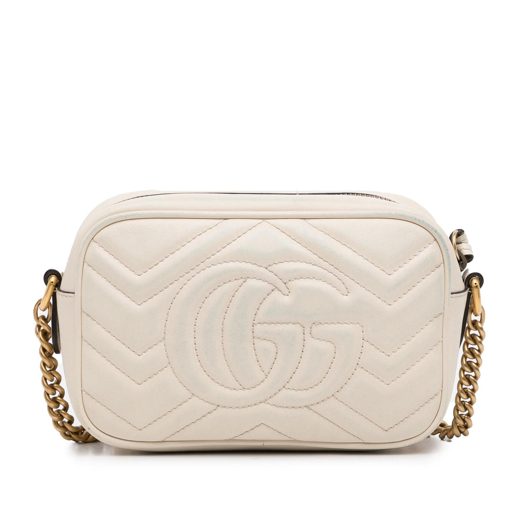 Gucci Mini GG Marmont Matelasse Crossbody (SHG-Zpsdpz)