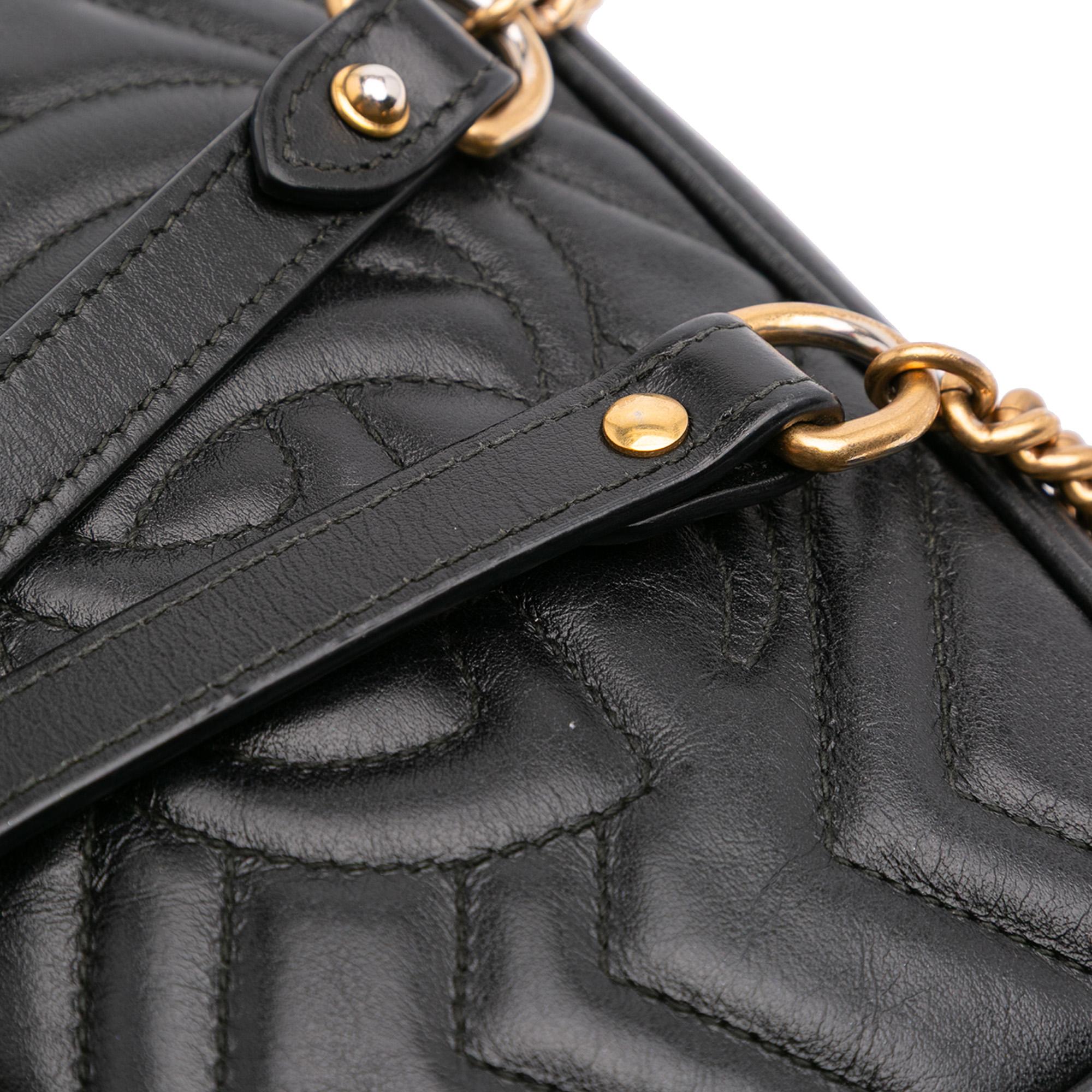 Gucci Mini GG Marmont Matelasse Leather Crossbody