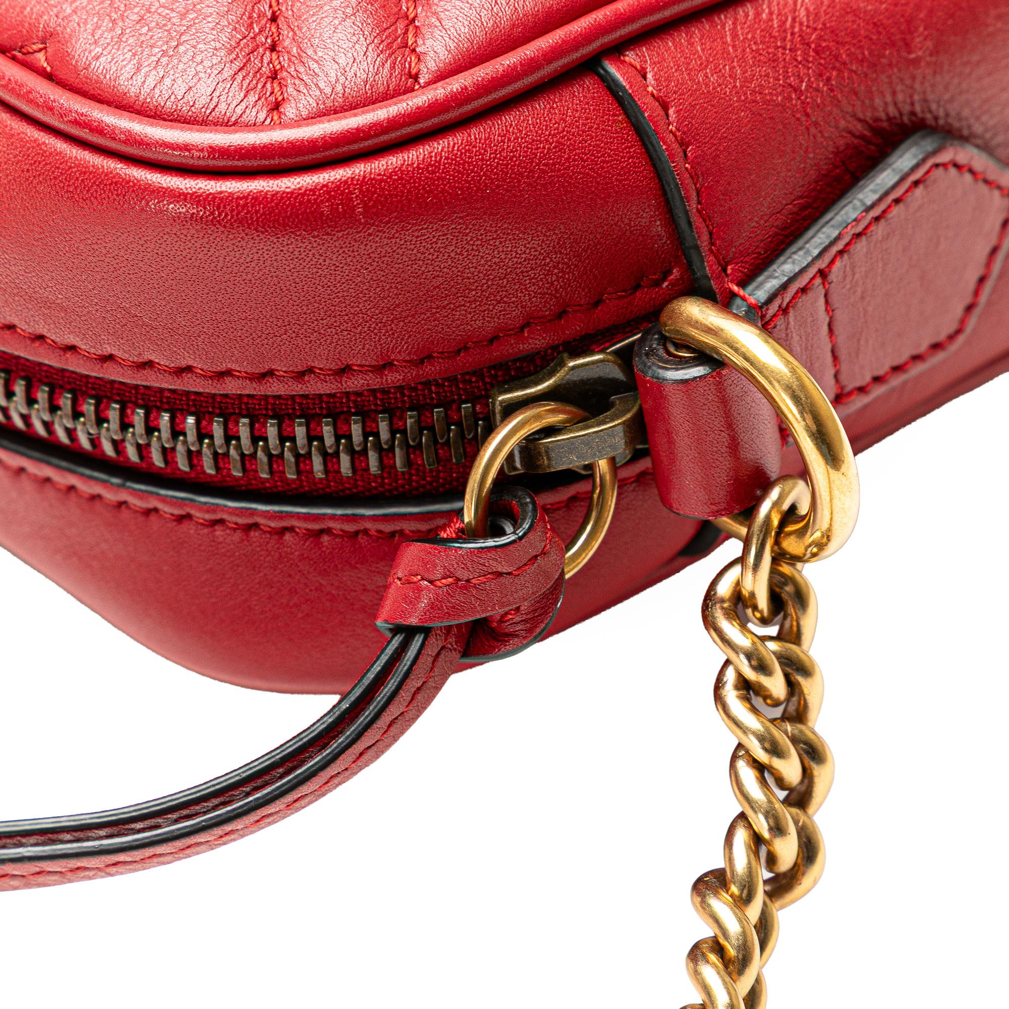 Gucci Mini GG Marmont Matelasse Leather Crossbody