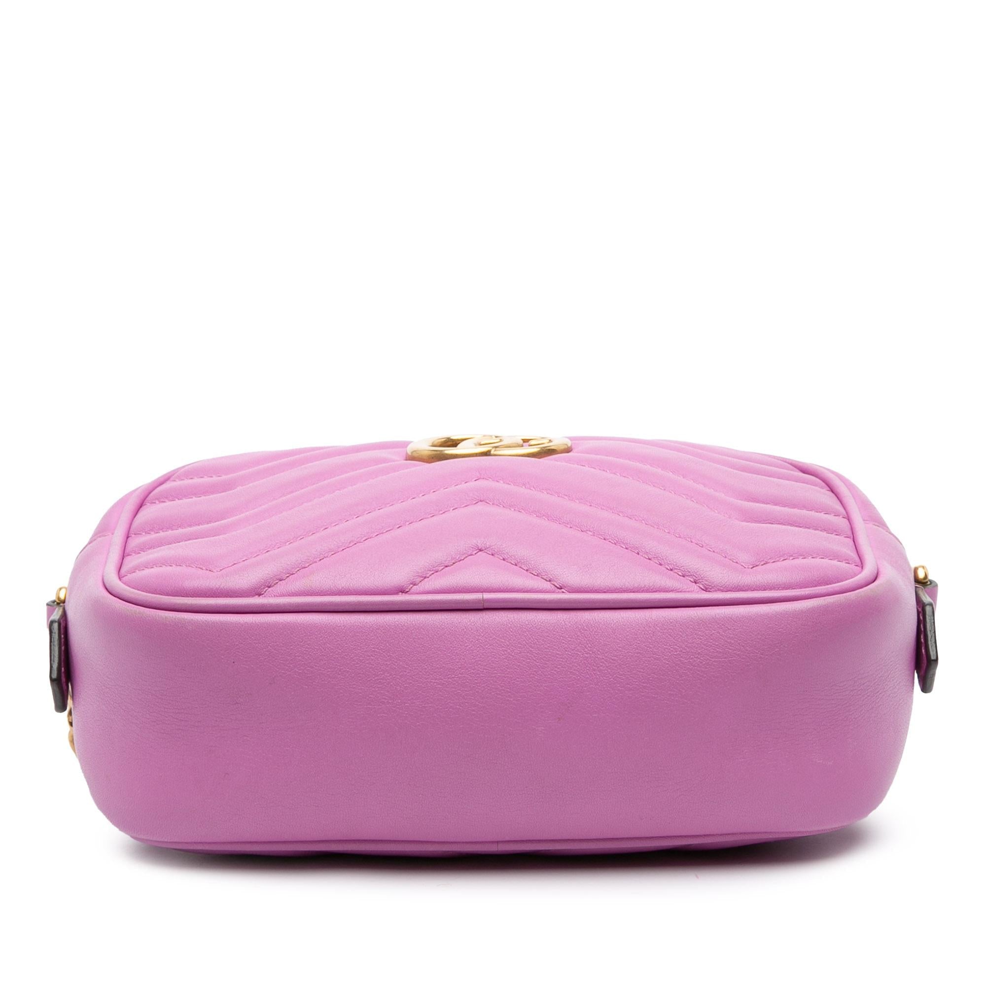 Gucci Mini GG Marmont Matelasse Leather Crossbody