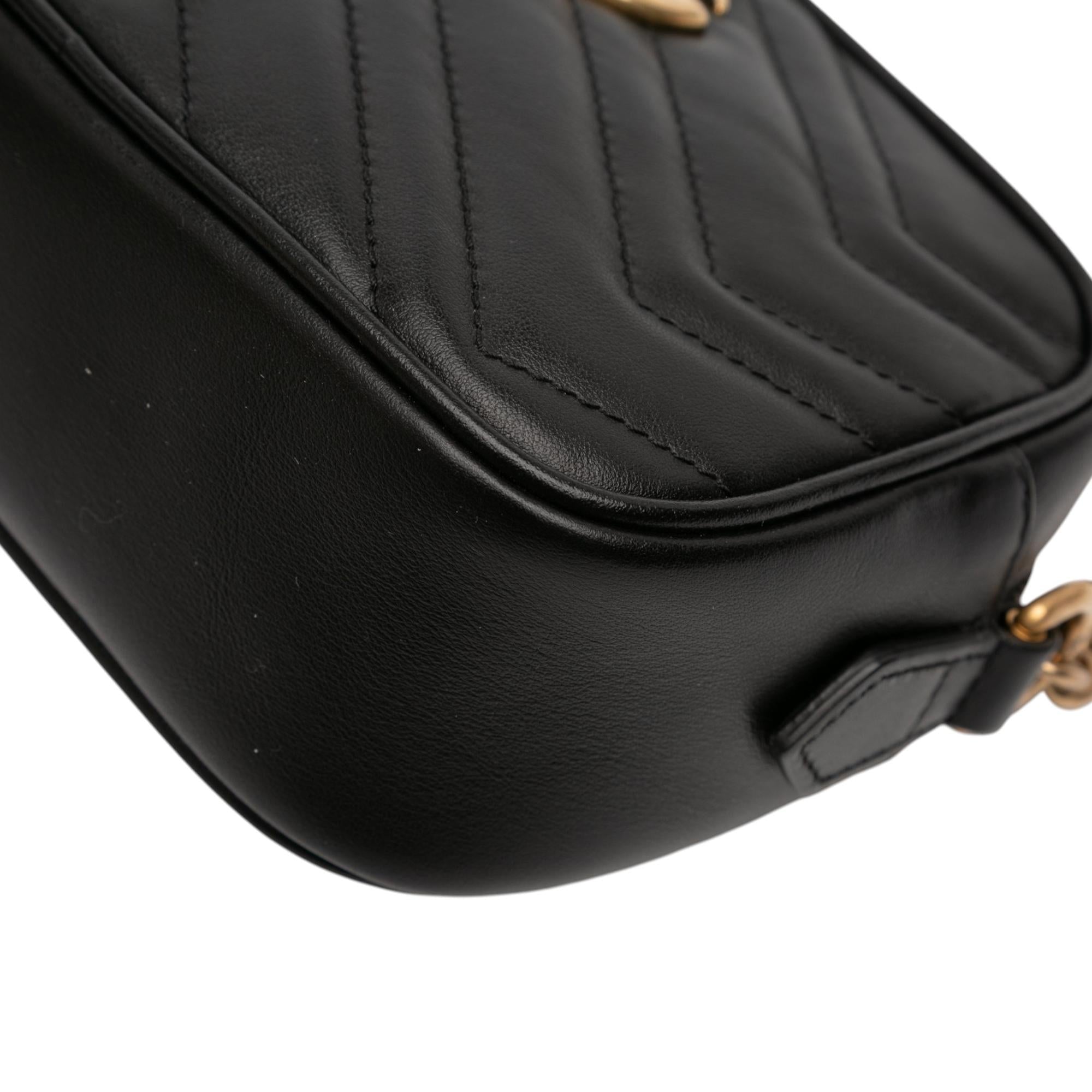 Gucci Mini GG Marmont Matelasse Leather Crossbody