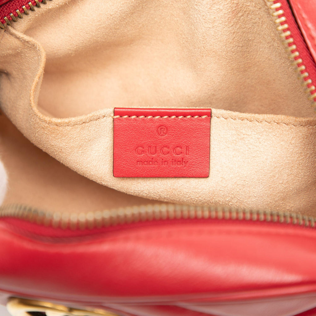 Gucci Mini GG Marmont Matelasse Leather Crossbody